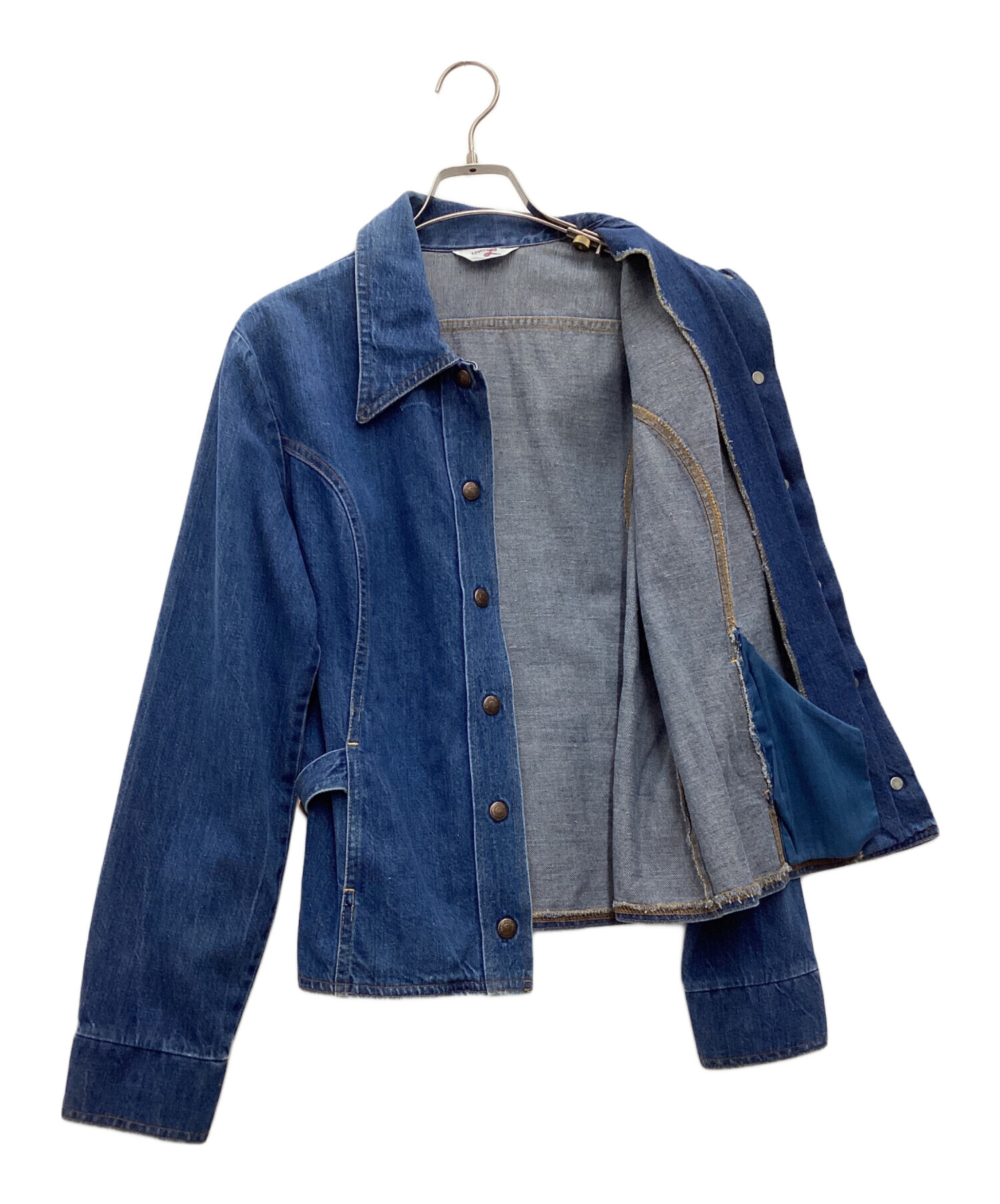 【70s古着】LEVISリーバイス デニムジャケットGジャン。サイズ40程度 中古・古着通販】LEVI'S (リーバイス) デニムジャケット 70s ブルー