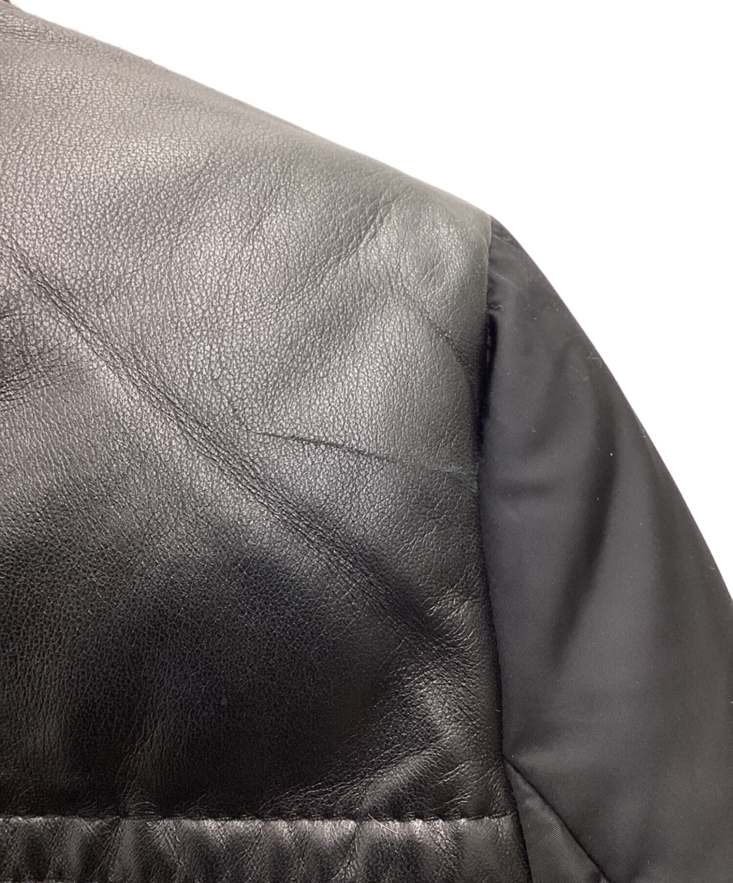 中古・古着通販】COACH (コーチ) ダウンジャケット ブラック サイズ