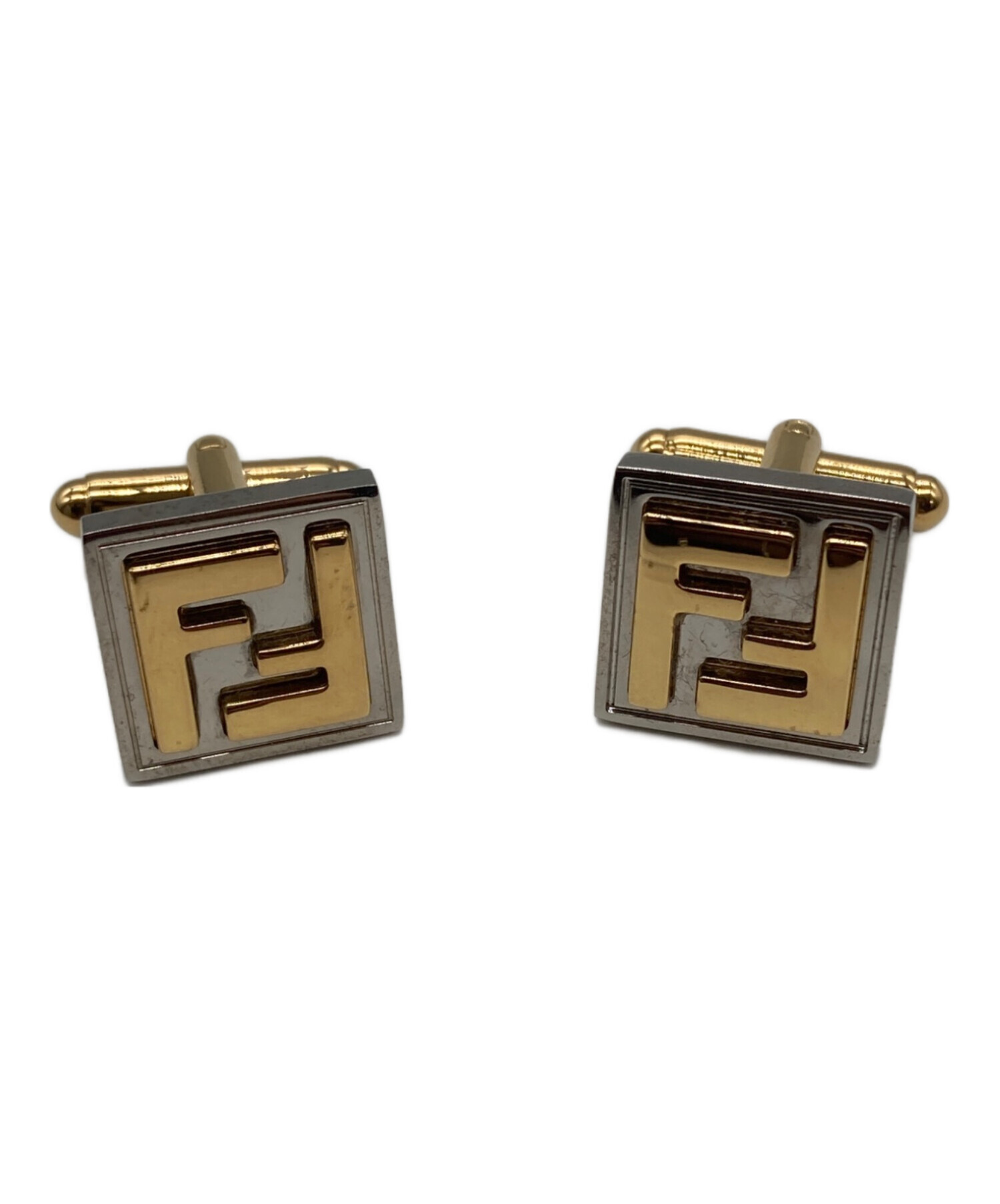 中古・古着通販】FENDI (フェンディ) カフス2Pセット ゴールド