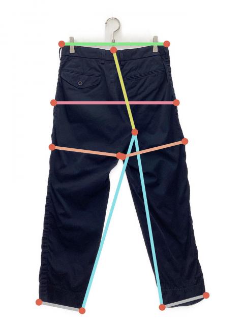 Kolor 2019ss パンツ 中古・古着通販】KOLOR (カラー) パンツ ネイビー サイズ:SIZE 1