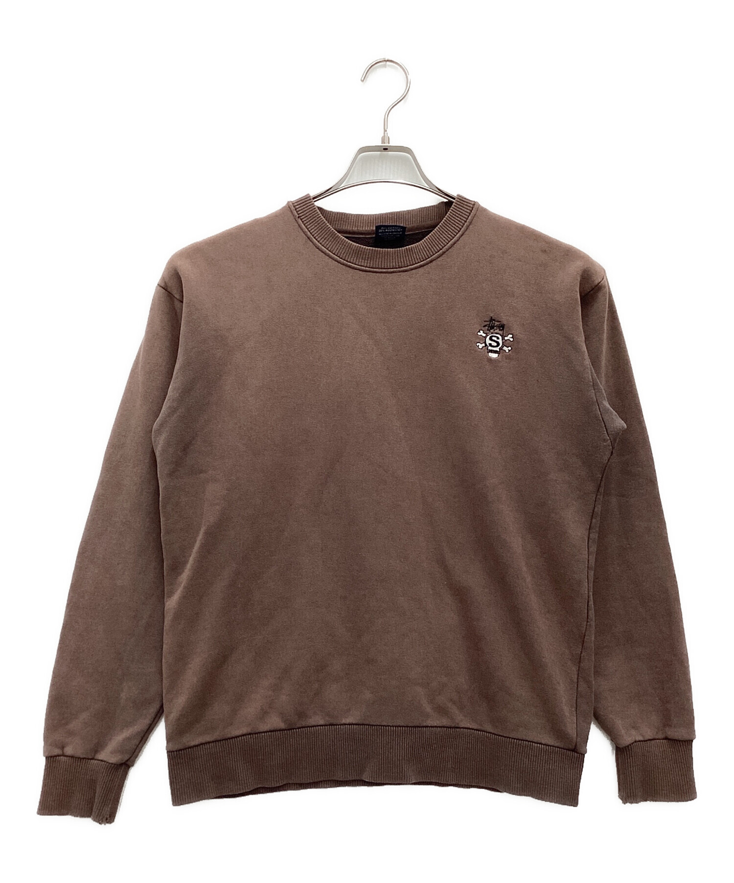 中古・古着通販】stussy (ステューシー) クルーネックスウェット MADE