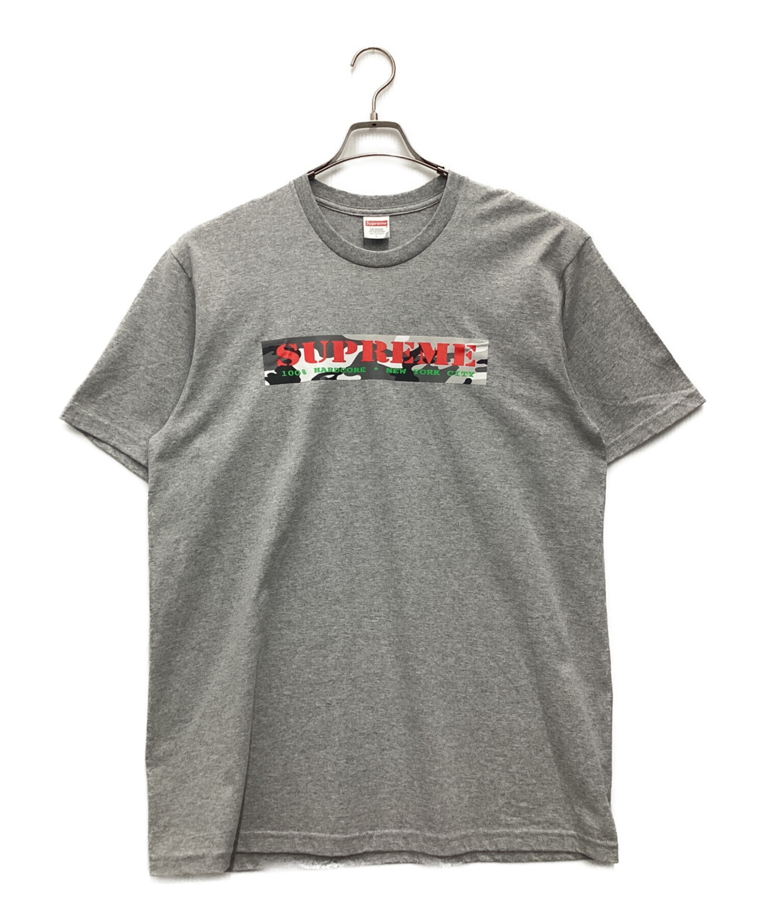 中古・古着通販】Supreme (シュプリーム) 半袖カットソー グレー