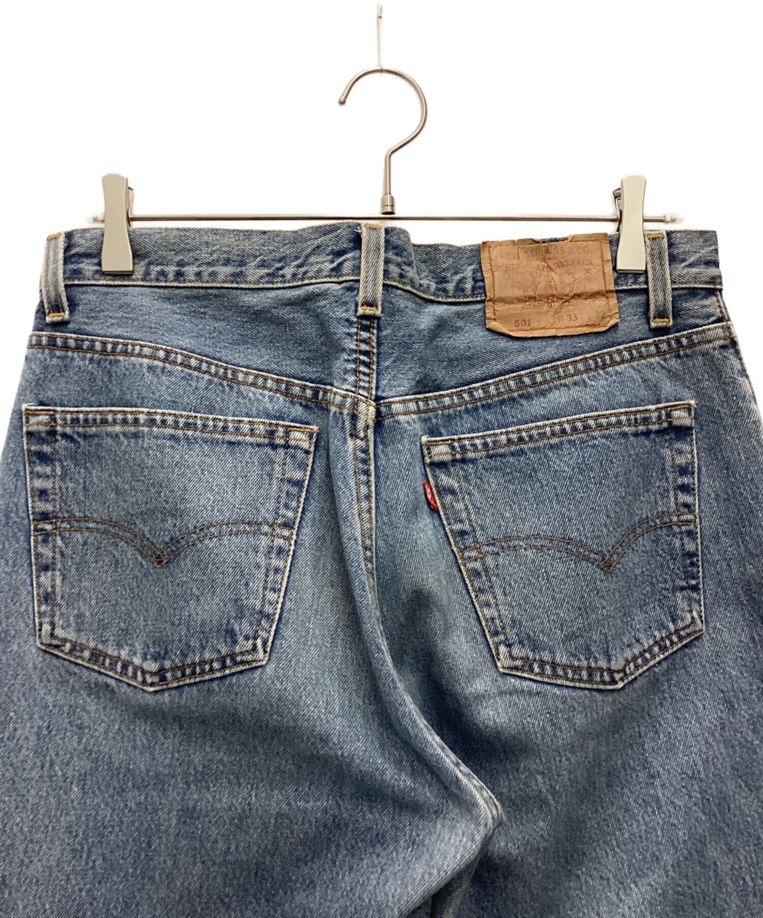 中古・古着通販】LEVI'S (リーバイス) デニムパンツ USA製 ボタン