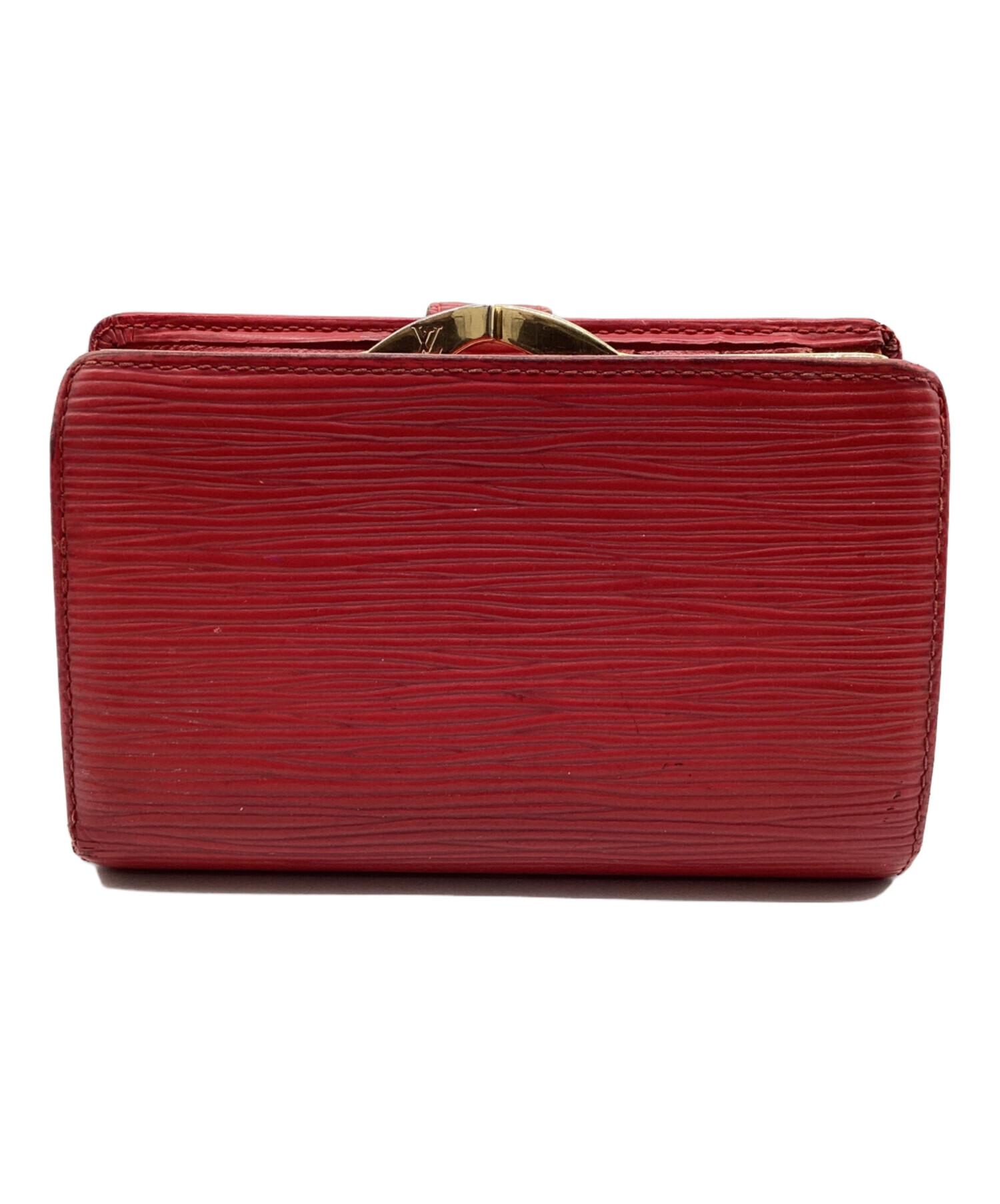 中古・古着通販】LOUIS VUITTON (ルイ ヴィトン) 2つ折り財布 エピ