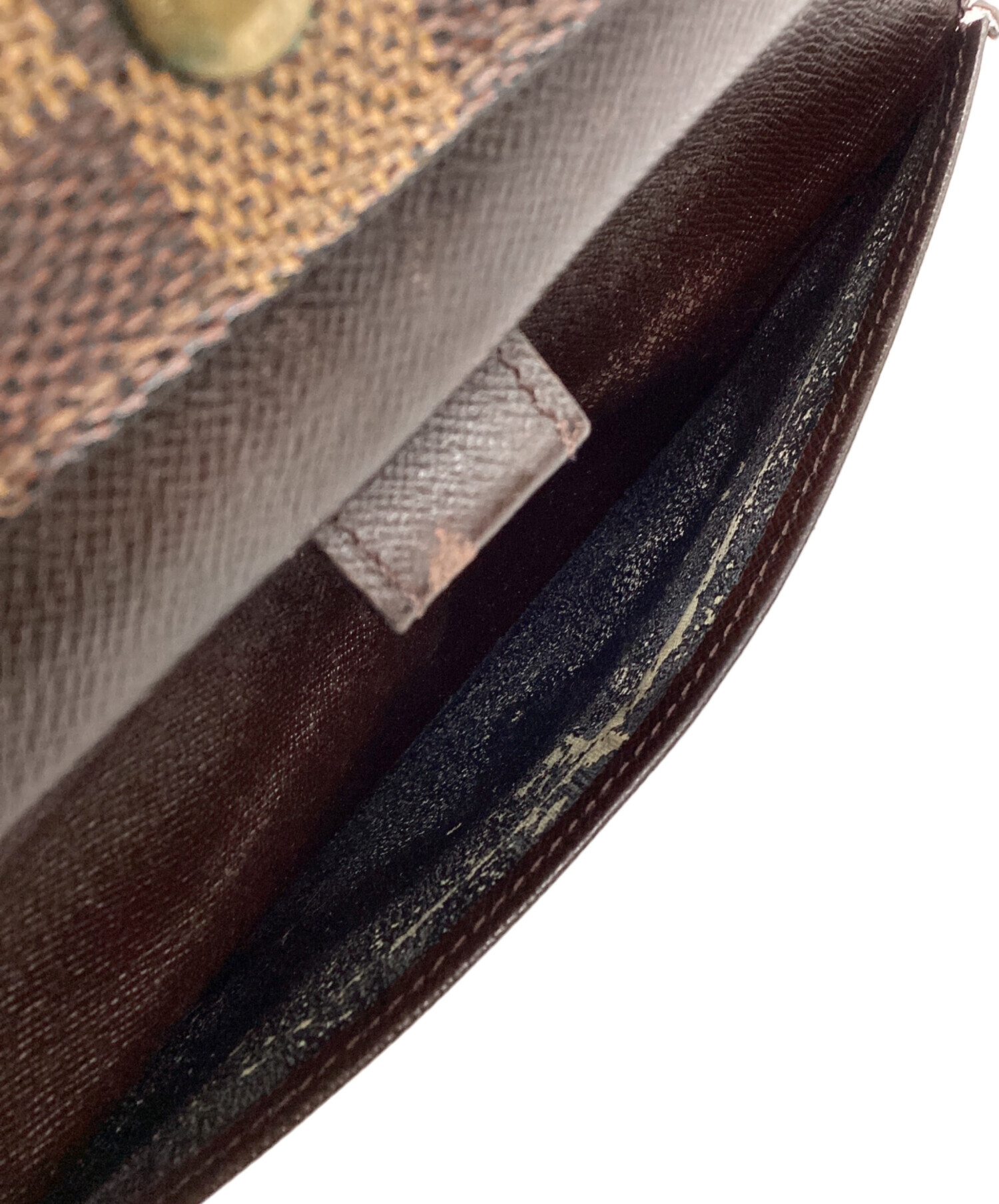 中古・古着通販】LOUIS VUITTON (ルイ ヴィトン) 長財布 ダミエ 中古・古着通販】LOUIS VUITTON (ルイ ヴィトン) 長財布 ダミエ