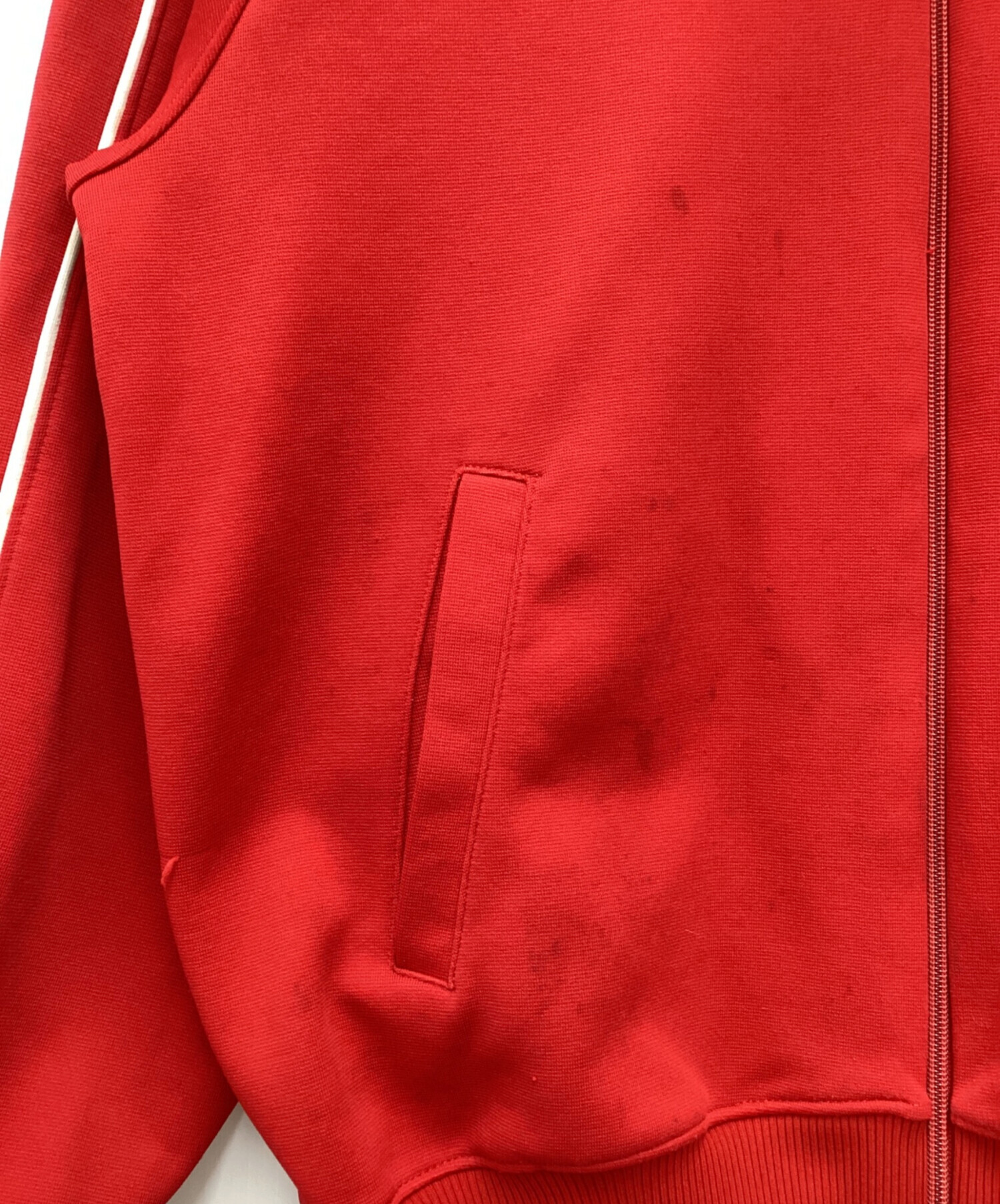 中古・古着通販】PUMA (プーマ) トラックジャケット 80s 緑タグ レッド