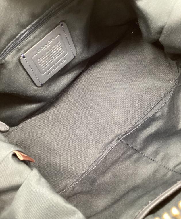 中古・古着通販】COACH (コーチ) 2WAYバッグ ネイビー｜ブランド・古着