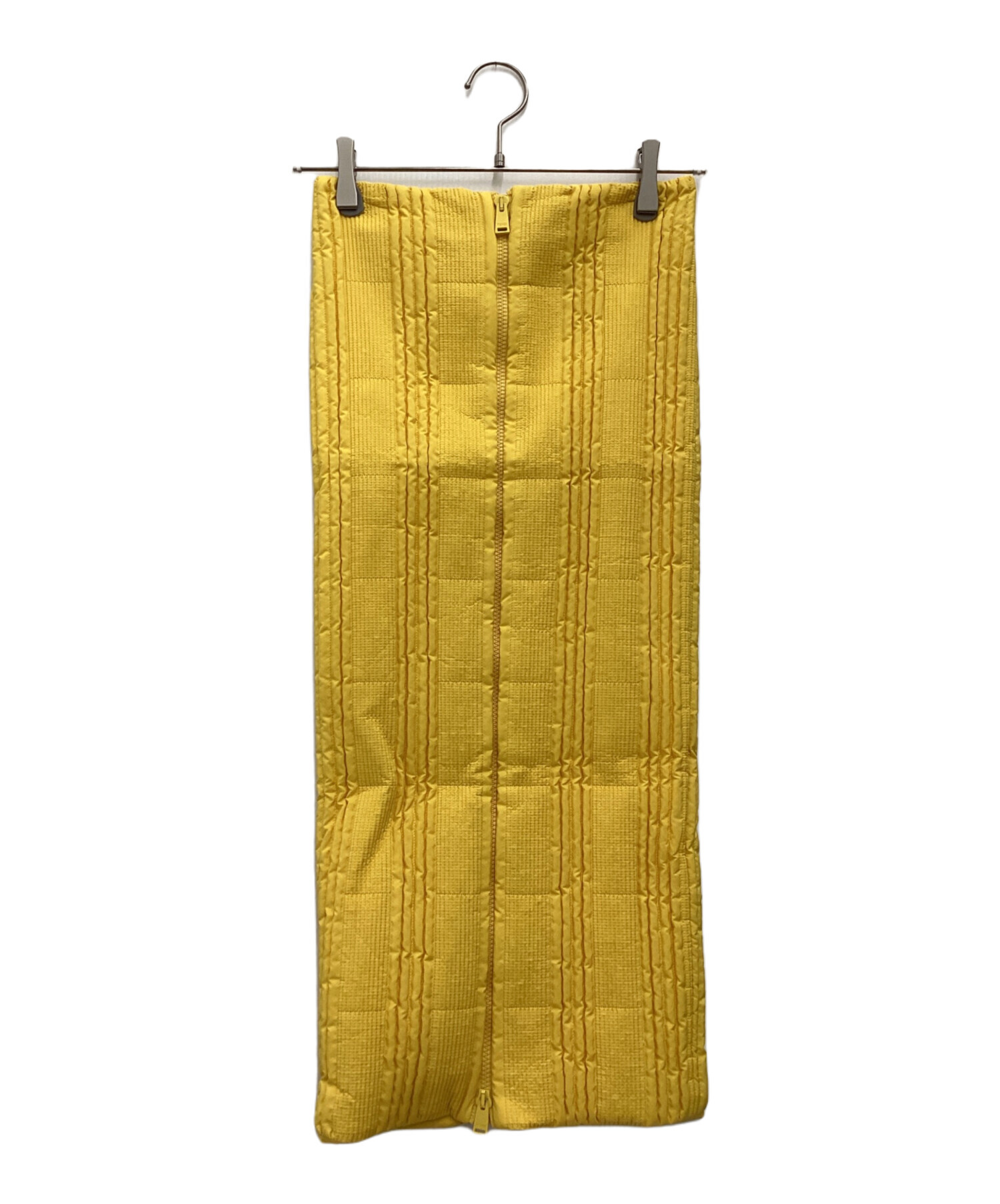 中古・古着通販】FENDI (フェンディ) プリーツスカート イエロー 