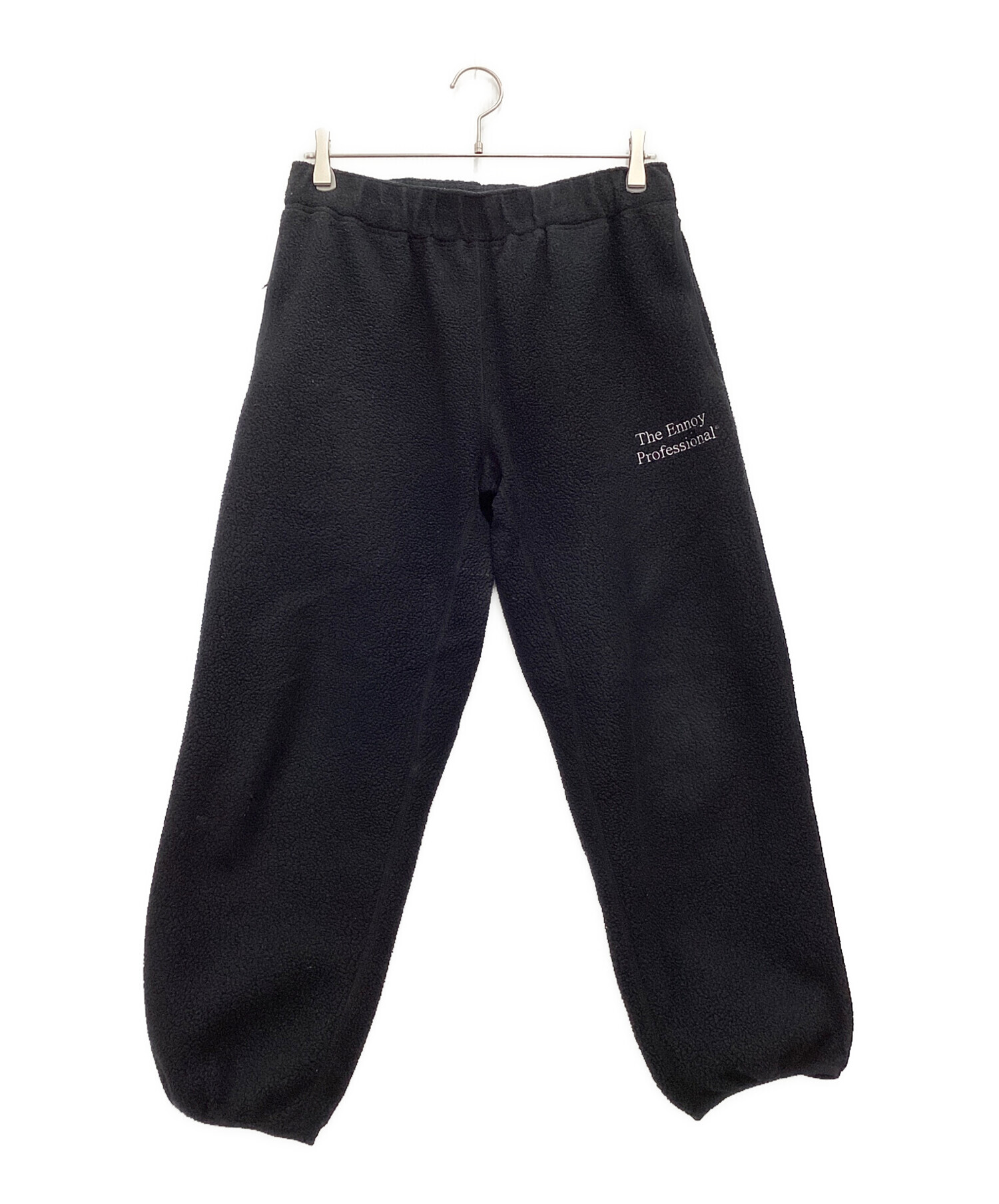 中古・古着通販】ENNOY (エンノイ) スウェットパンツ ブラック サイズ