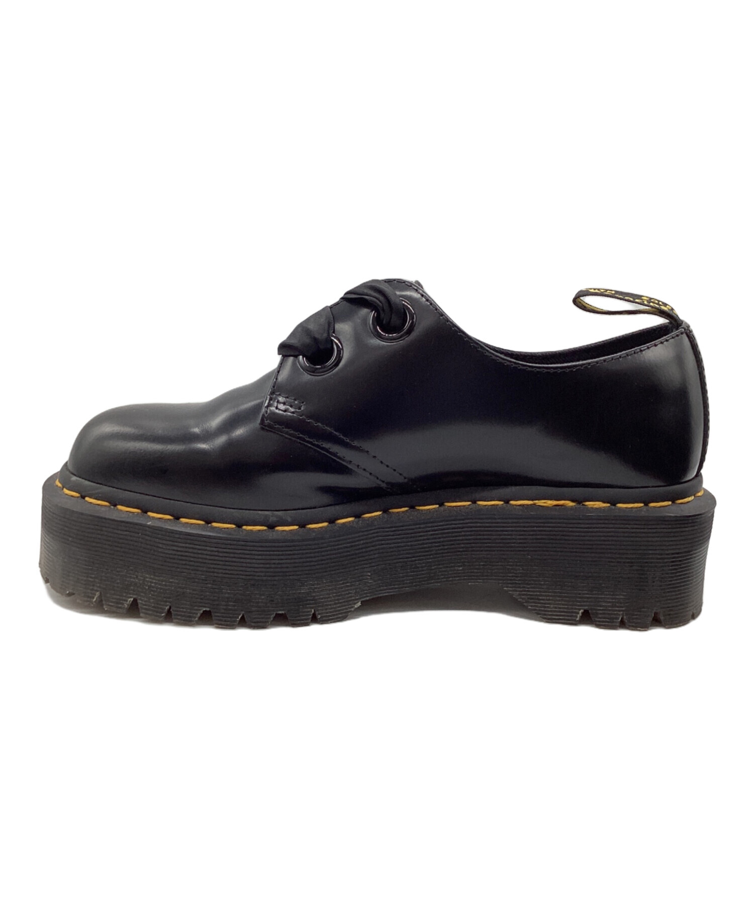 Dr. Martens ブラック厚底シューズ 中古・古着通販】Dr.Martens (ドクターマーチン) 厚底シューズ