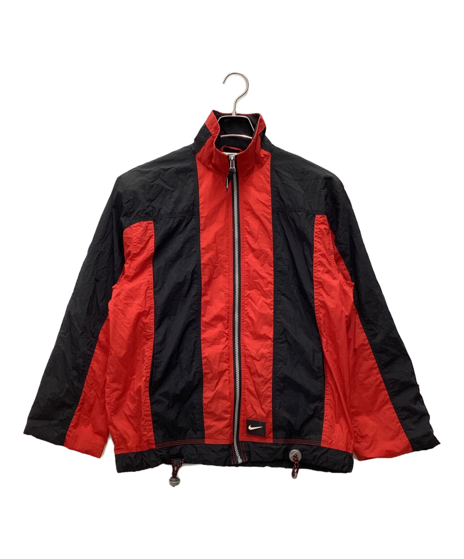 中古・古着通販】NIKE (ナイキ) ナイロンジャケット 銀タグ 90s レッド