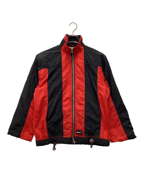 中古・古着通販】NIKE (ナイキ) ナイロンジャケット 銀タグ 90s レッド
