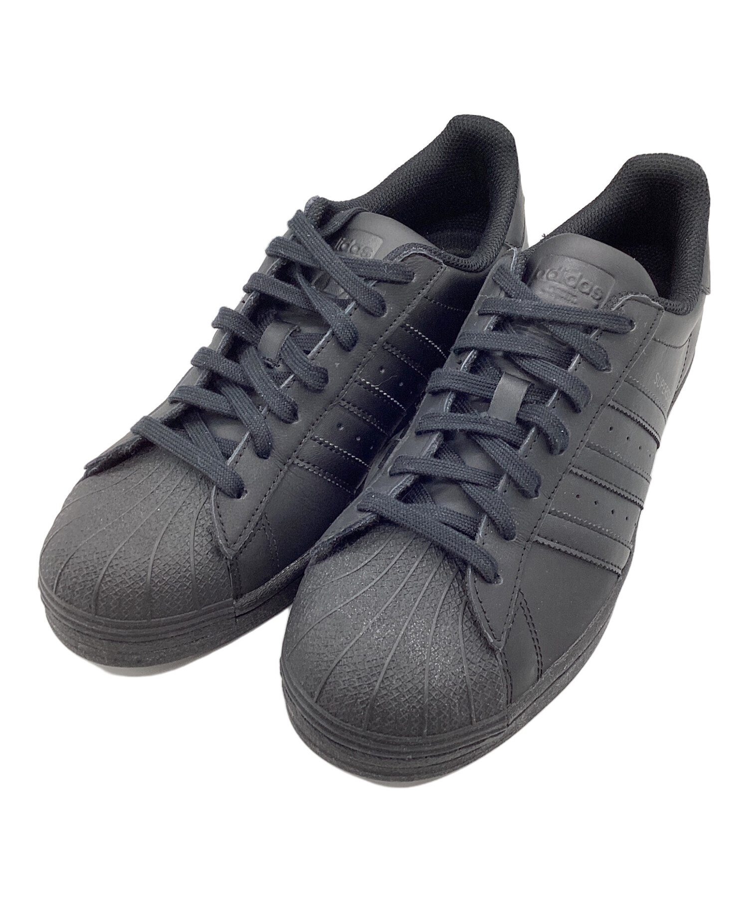 中古・古着通販】adidas (アディダス) SUPER STAR ブラック サイズ 