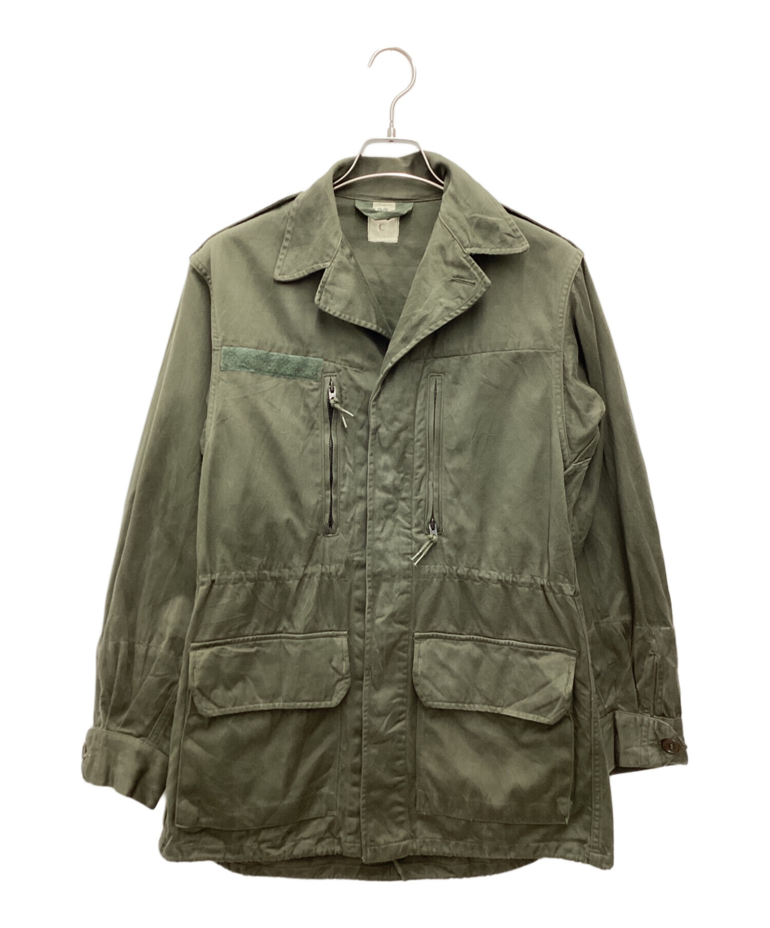フランス軍 ミリタリーコート ユーロ古着 オリーブ 中古・古着通販】French Army (フランス軍) ミリタリーコート オリーブ