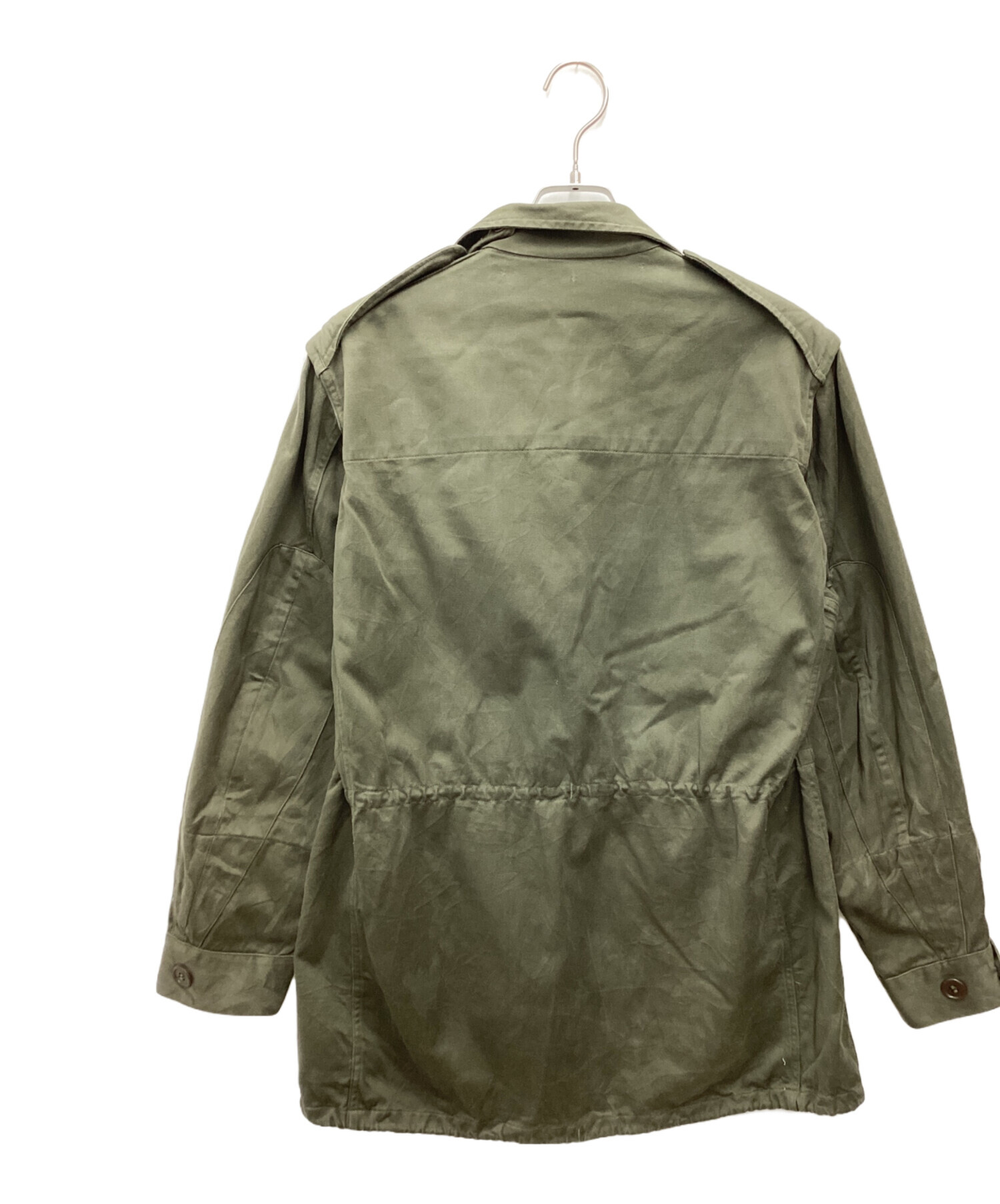 中古・古着通販】French Army (フランス軍) ミリタリーコート オリーブ