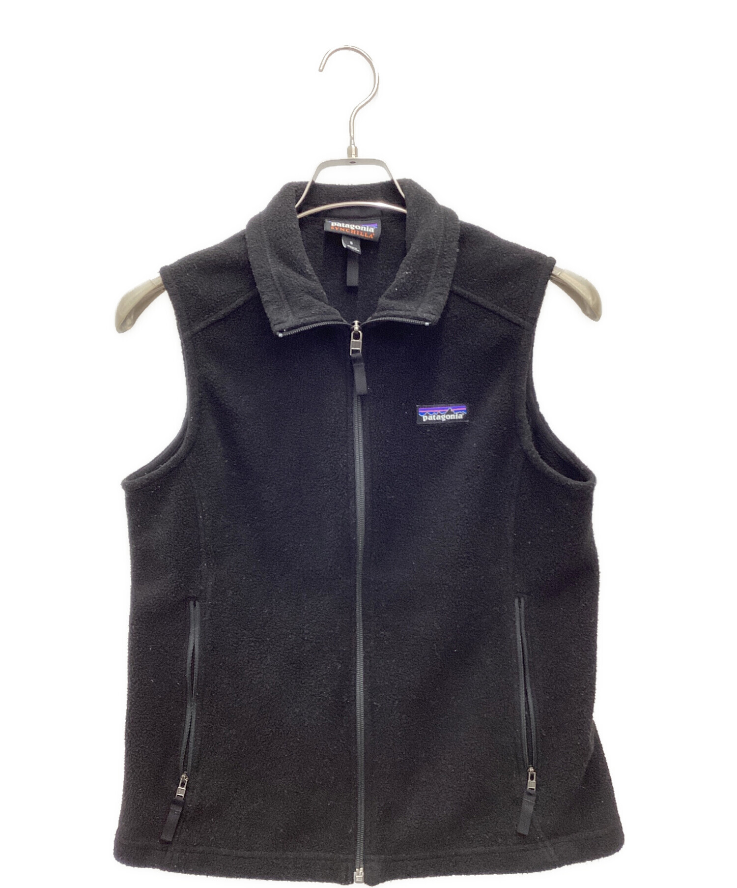 中古・古着通販】Patagonia (パタゴニア) フリースベスト ブラック