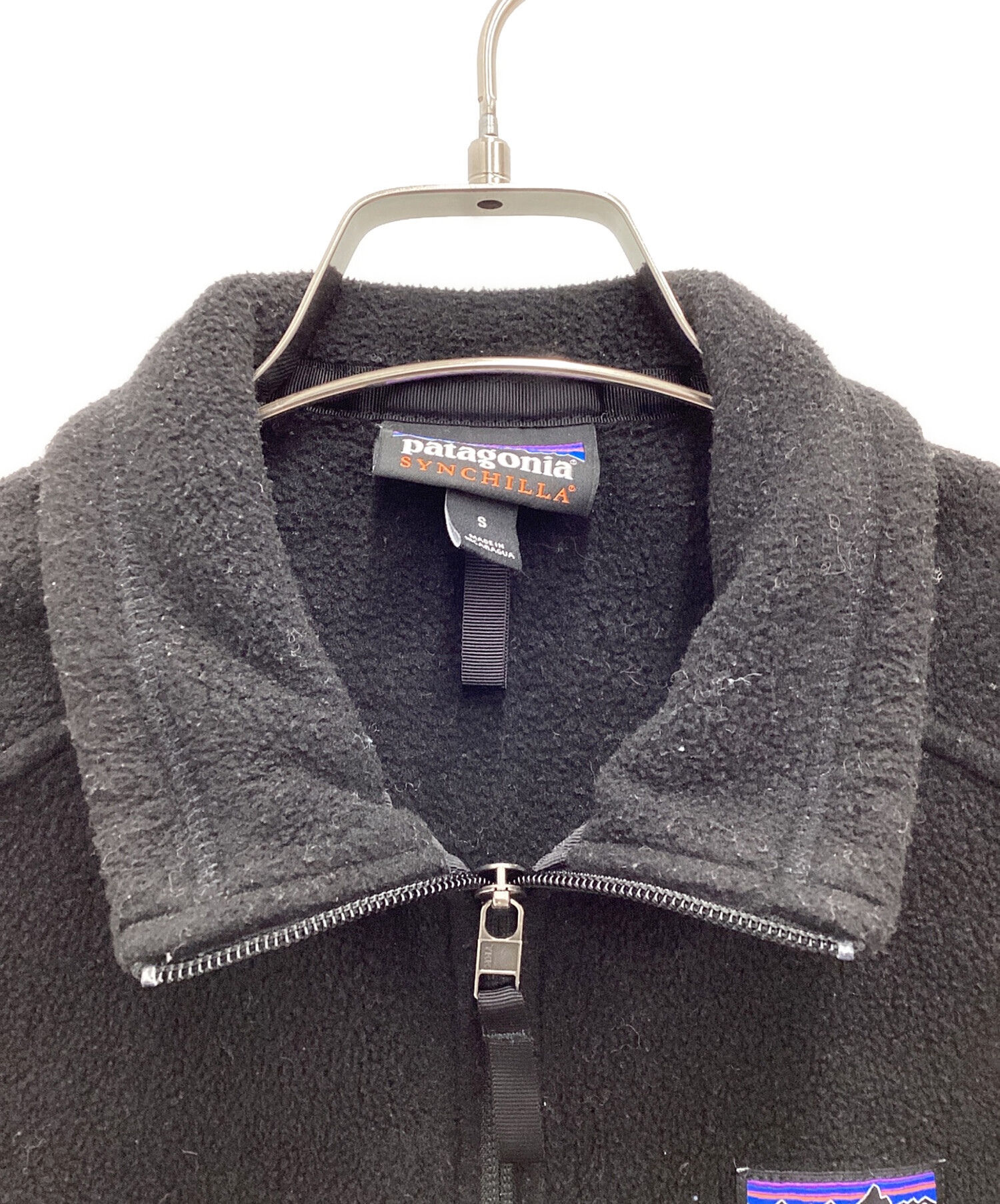 中古・古着通販】Patagonia (パタゴニア) フリースベスト ブラック