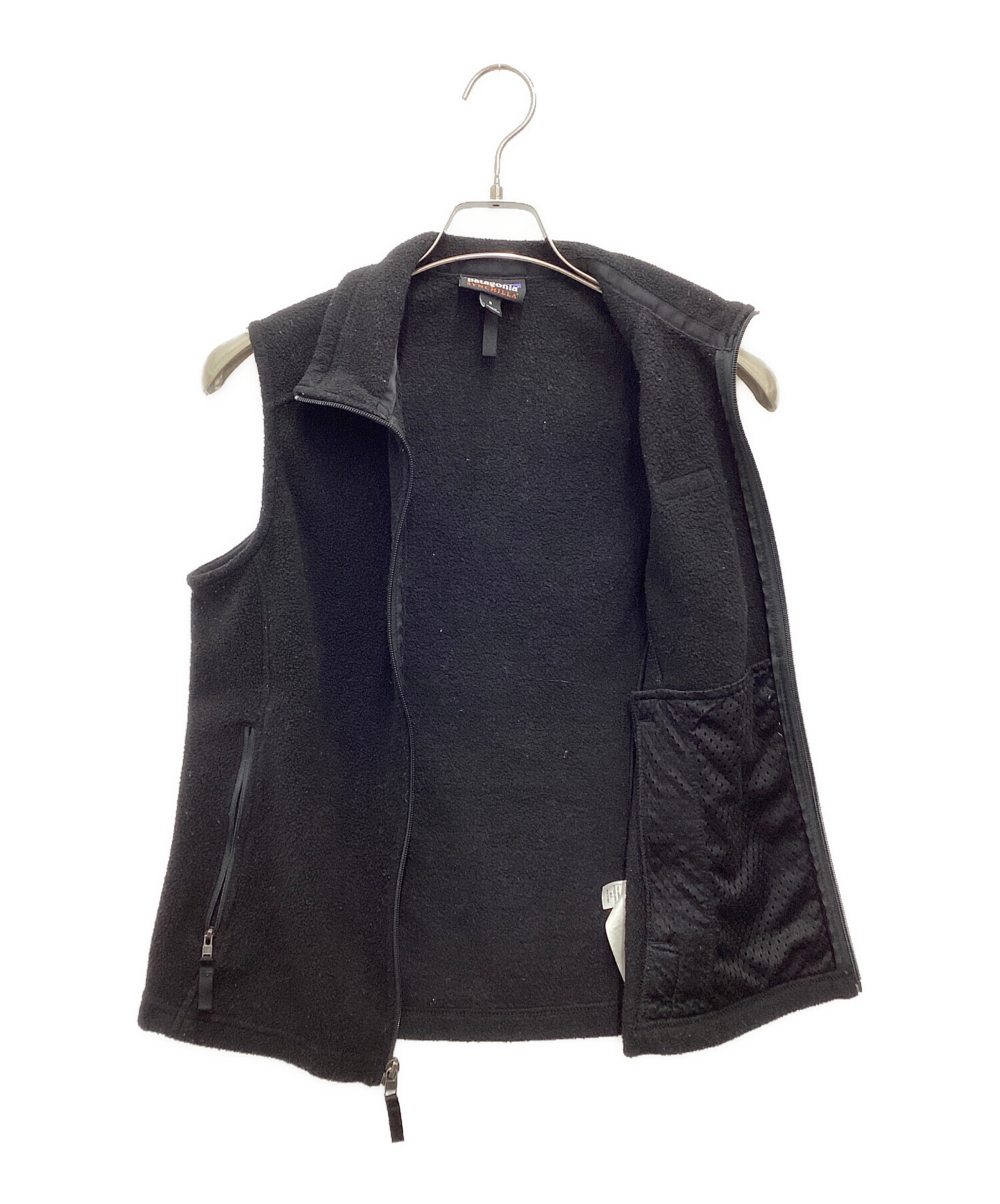 中古・古着通販】Patagonia (パタゴニア) フリースベスト ブラック