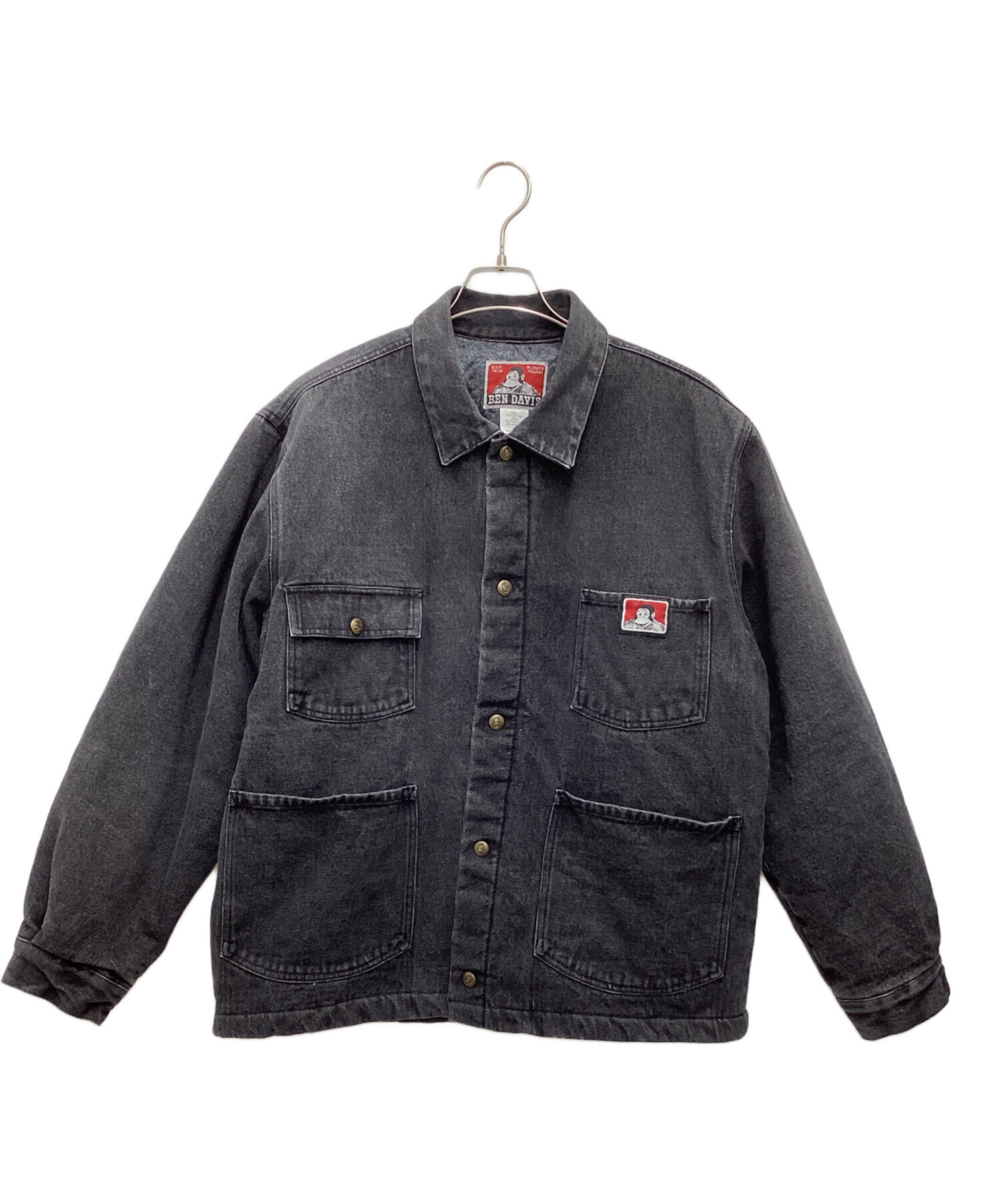 中古・古着通販】BEN DAVIS (ベンデイビス) カバーオール ブラック