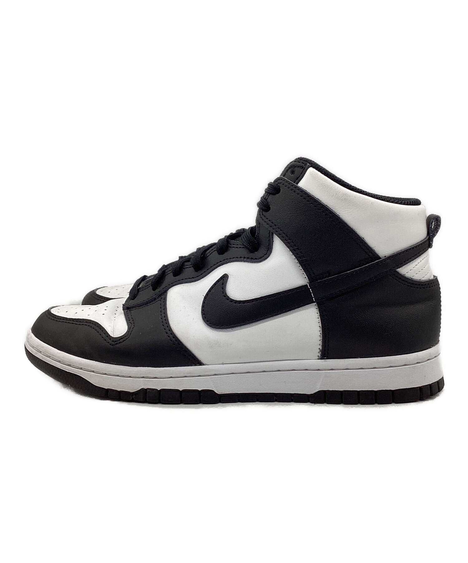 中古・古着通販】NIKE (ナイキ) WMNS DUNK HIGH ブラック×ホワイト