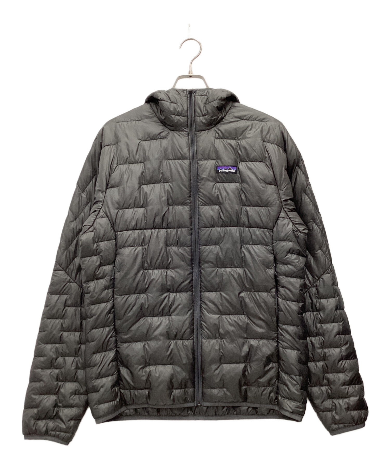 パタゴニア　マイクロパフジャケット　XS グレー　ダウンジャケット 中古・古着通販】Patagonia (パタゴニア) マイクロパフフーディ 中綿