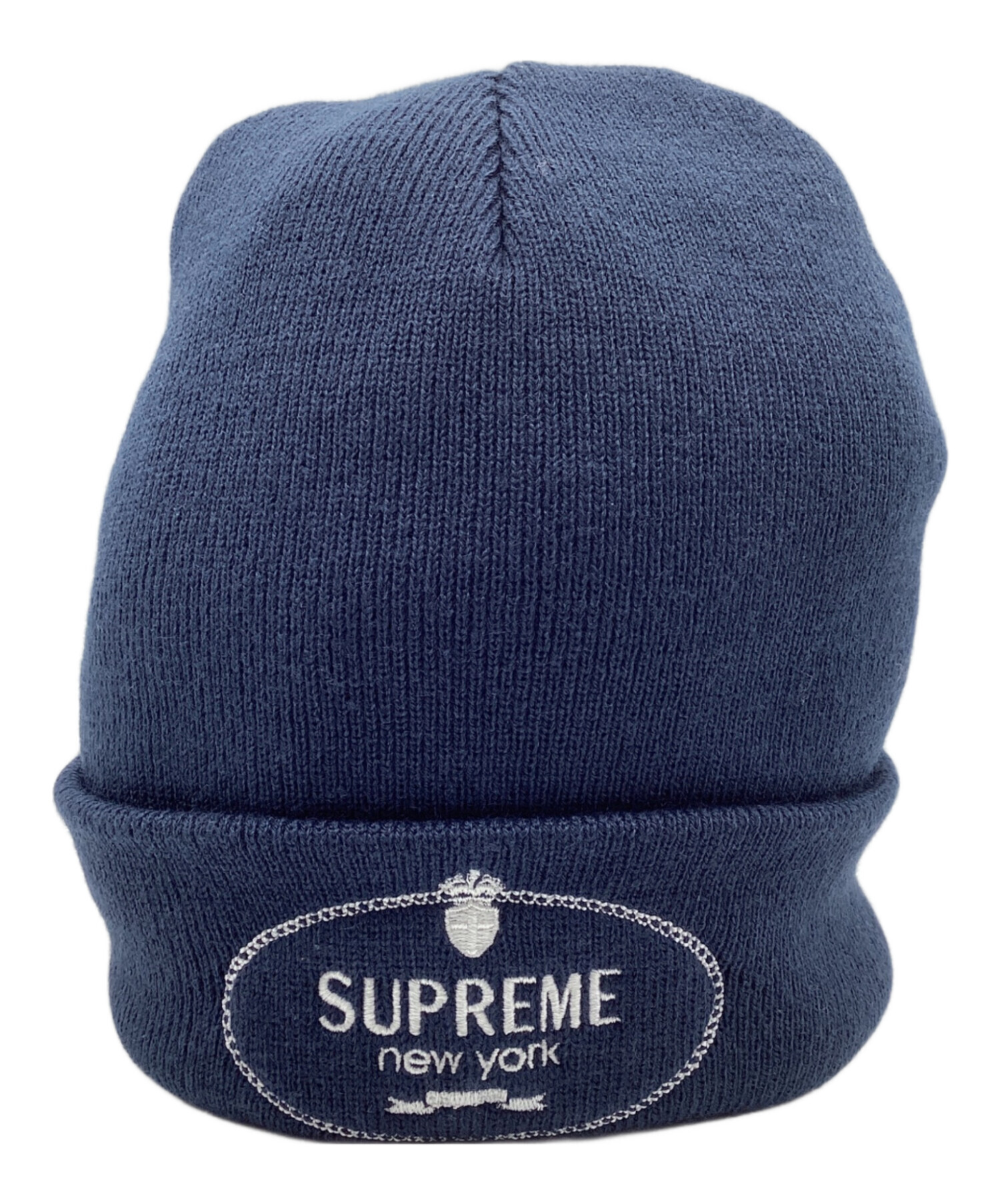 Supreme ビーニーネイビー Supreme Big Logo Beanie 