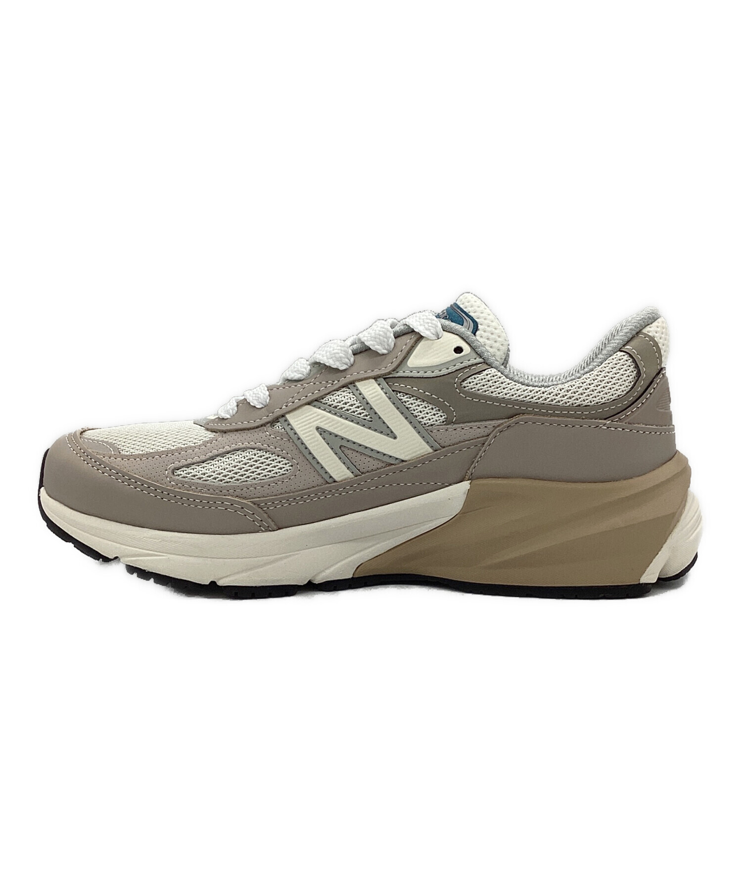 中古・古着通販】NEW BALANCE (ニューバランス) 990V6 グレー×ベージュ 