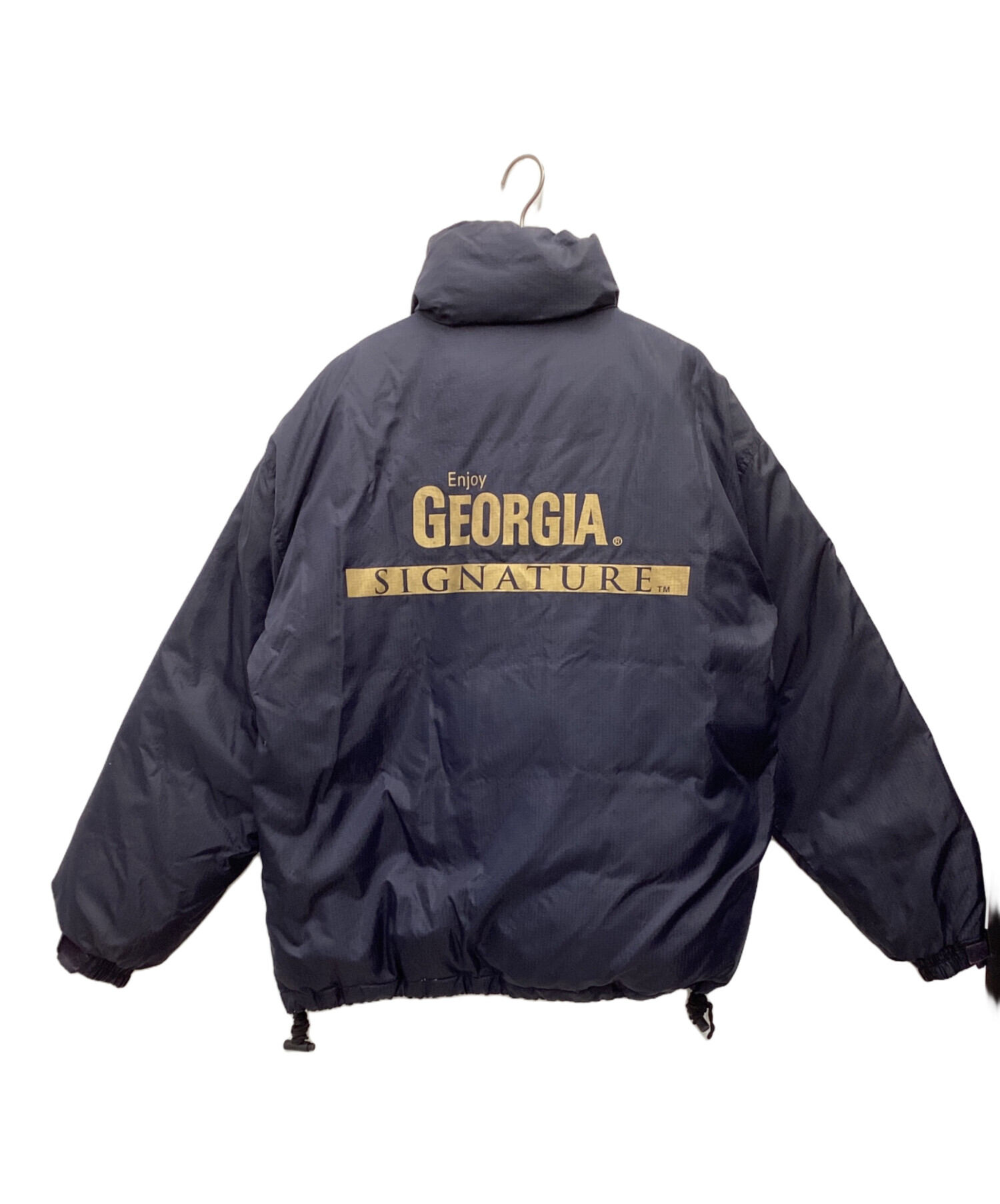 中古・古着通販】GEORGIA (ジョージア) ダウンジャケット ネイビー