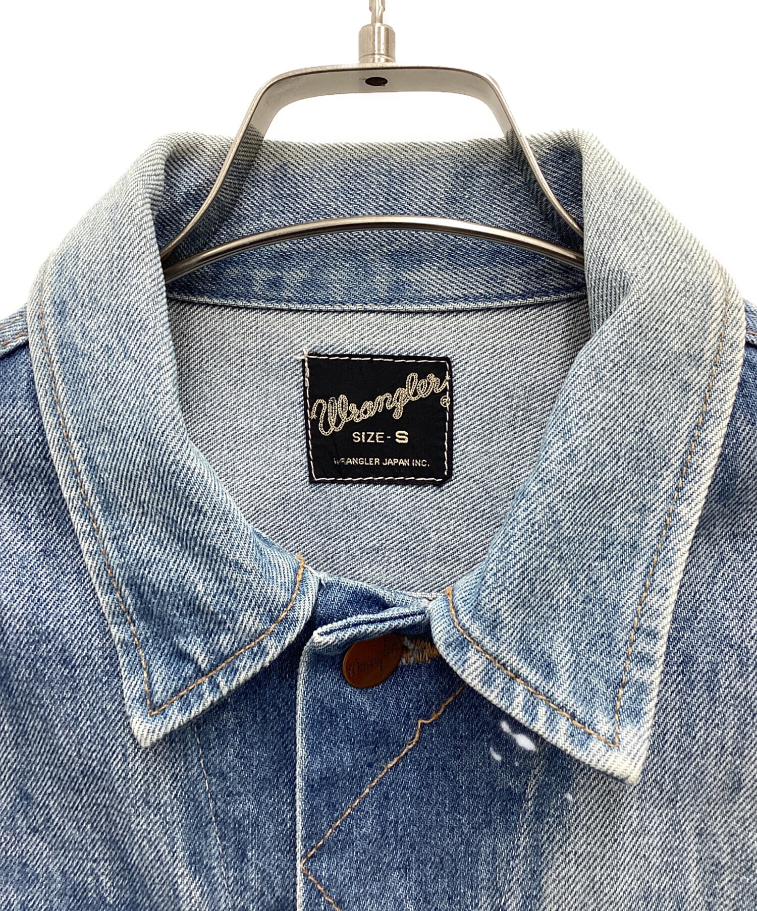 中古・古着通販】S WRANGLER (ラングラー) デニムジャケット スカイ 