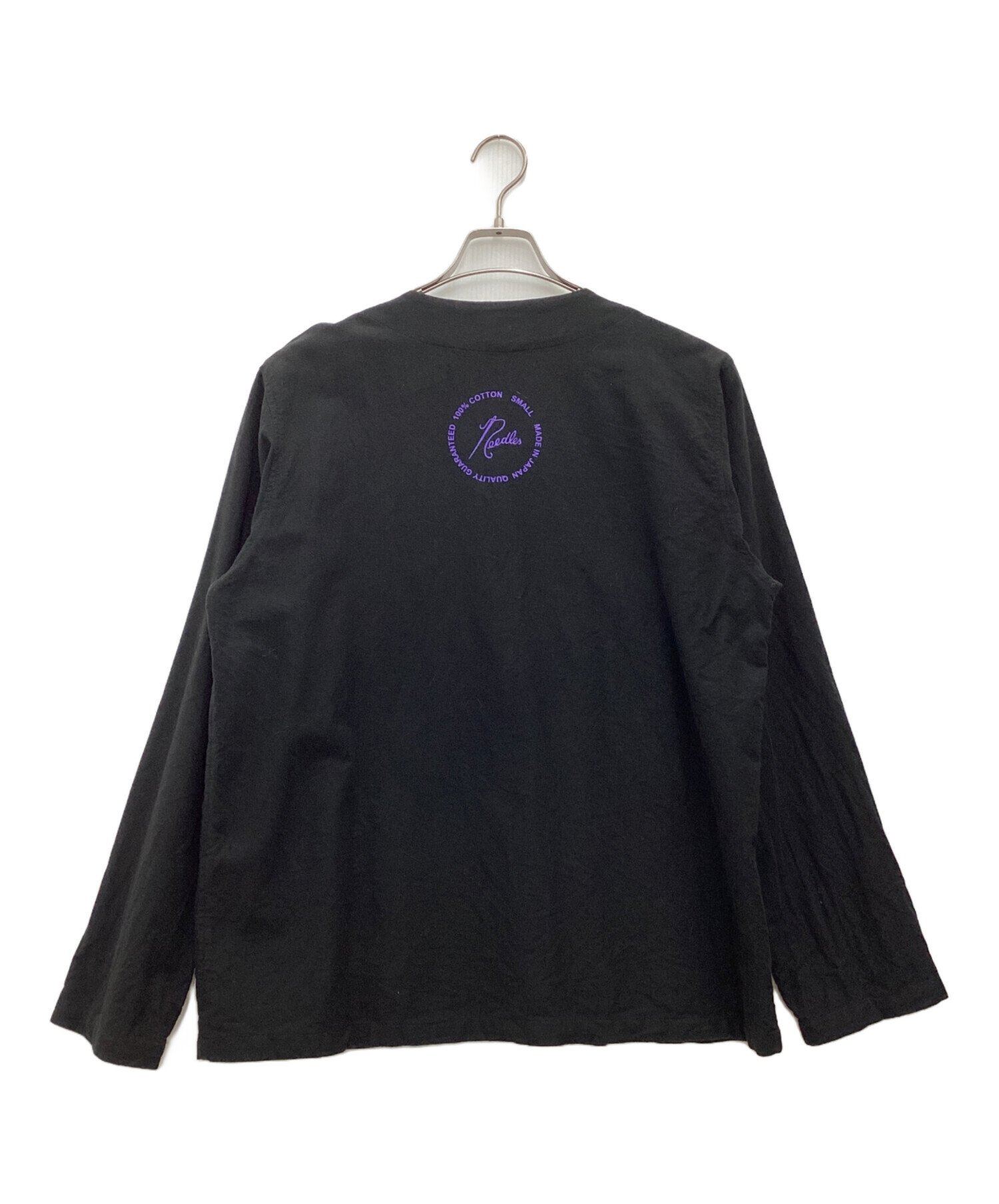 中古・古着通販】Needles (ニードルズ) シャツ ブラック サイズ:SIZE S