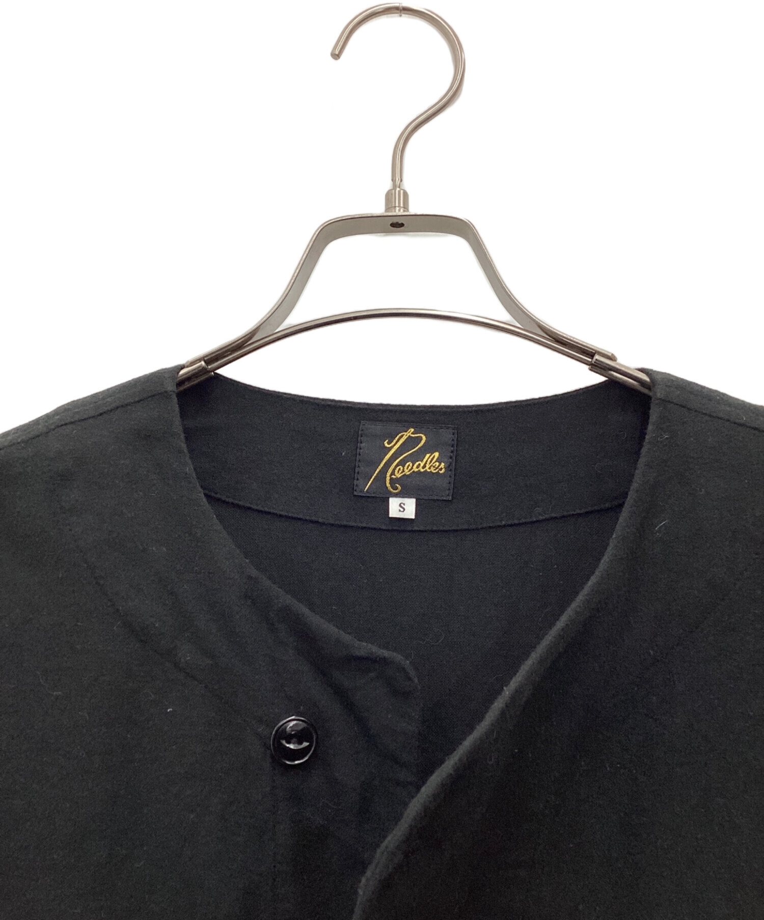 中古・古着通販】Needles (ニードルズ) シャツ ブラック サイズ:SIZE S
