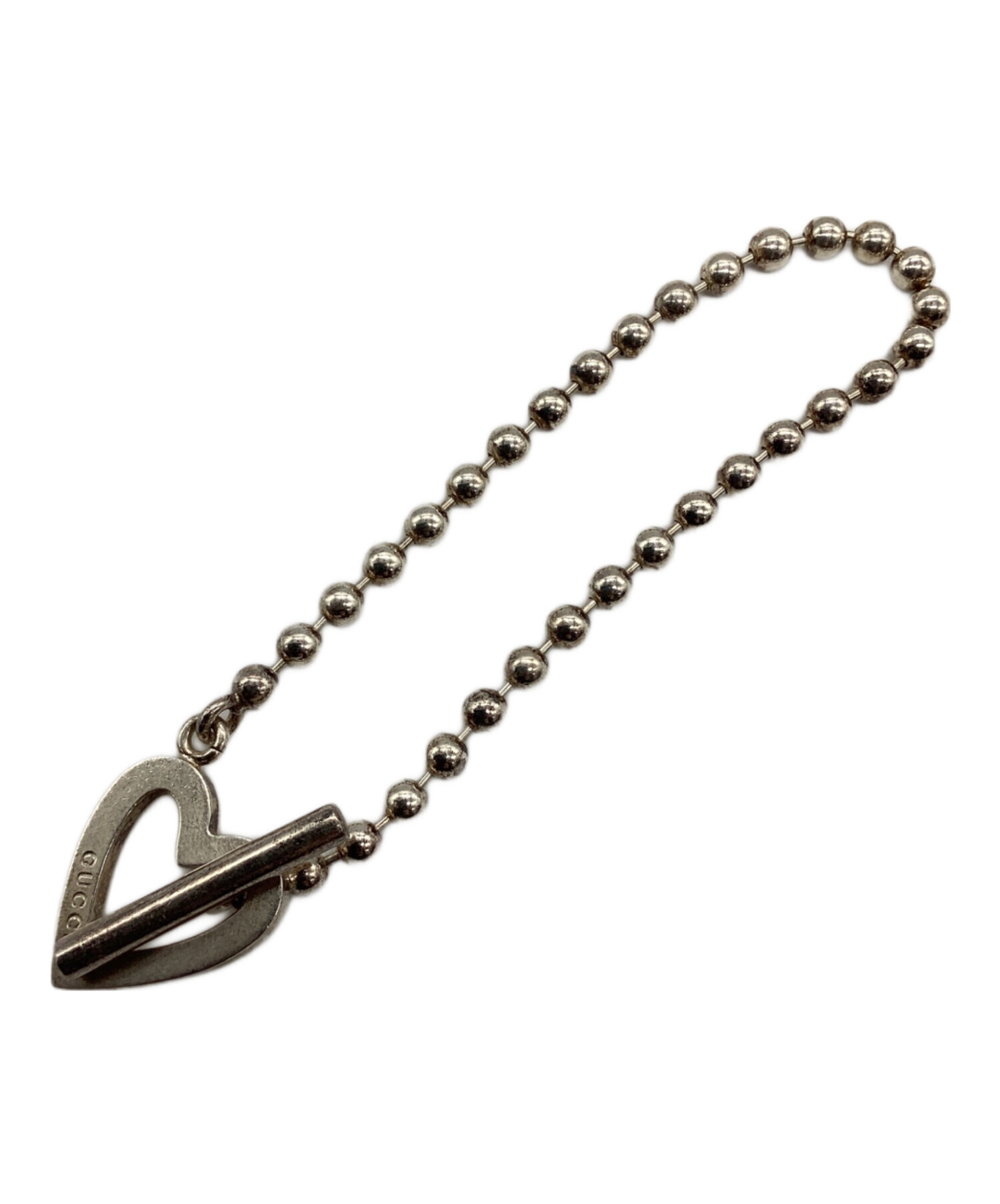 中古・古着通販】GUCCI (グッチ) オープンハートボールチェーン