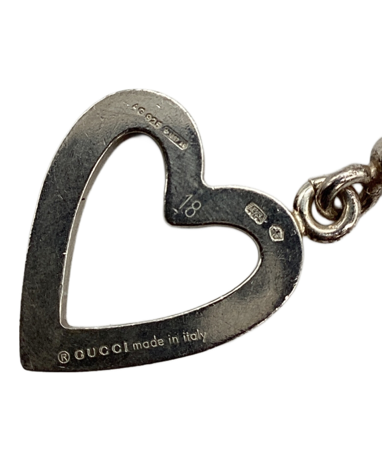 中古・古着通販】GUCCI (グッチ) オープンハートボールチェーン