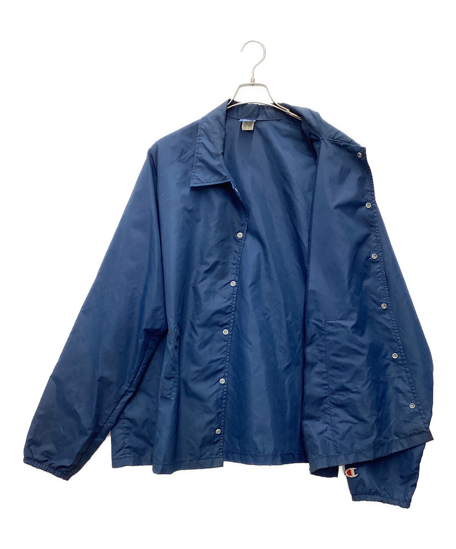 中古・古着通販】Champion (チャンピオン) コーチジャケット ブルー
