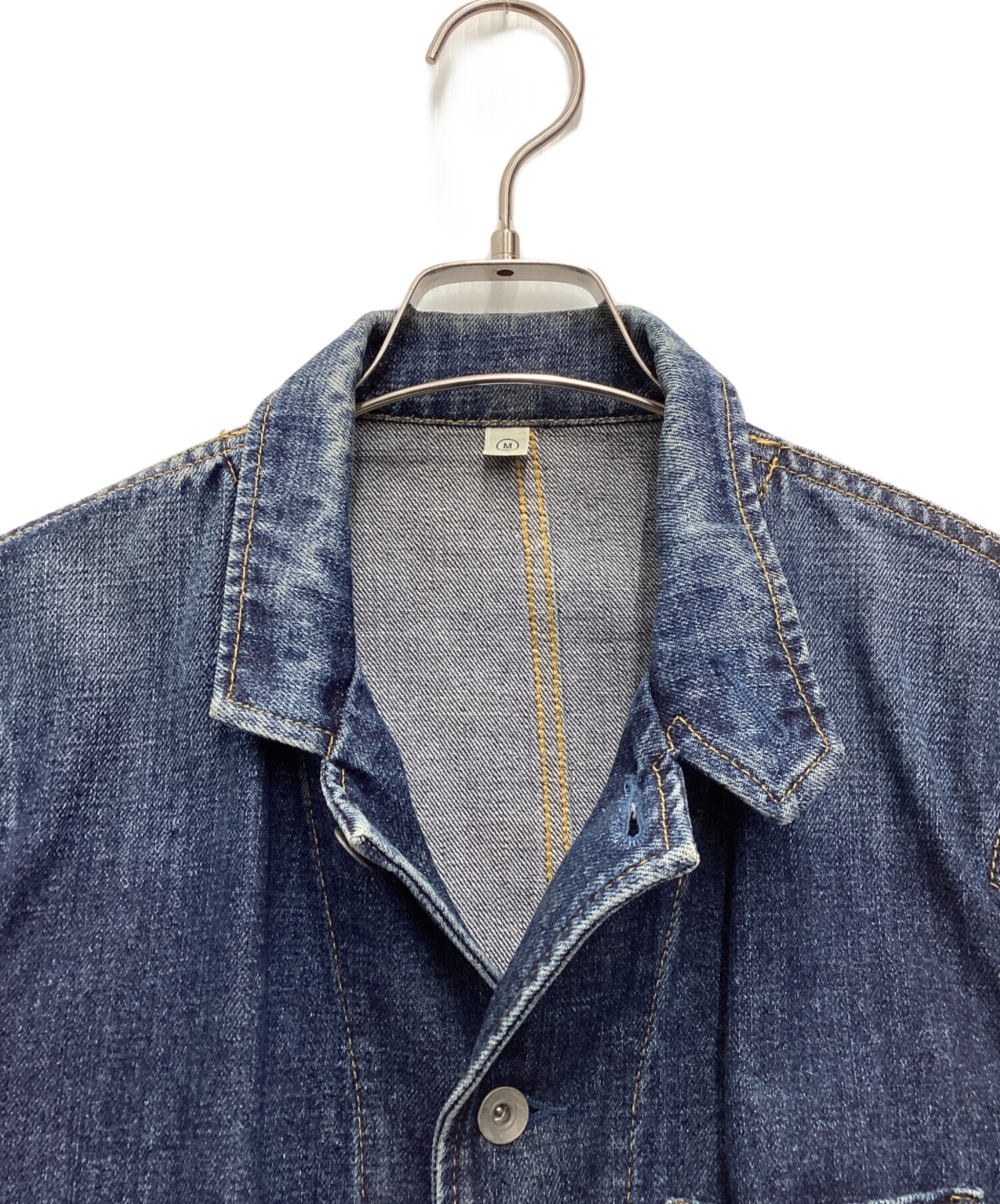 90s OLD UNIQLO オールドユニクロ デニム カバーオール uniqlo ユニクロ カバーオール デニムチョアジャケット 90s 00s - メルカリ