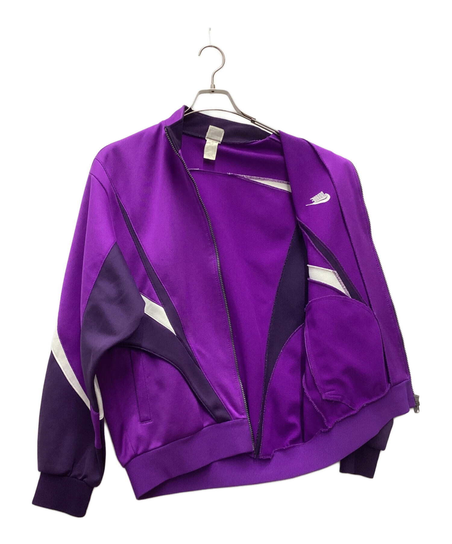 90s ヴィンテージ OLD NIKE ナイキ トラックジャケット パープル L 中古・古着通販】NIKE (ナイキ) トラックジャケット 90s VINTAGE 銀