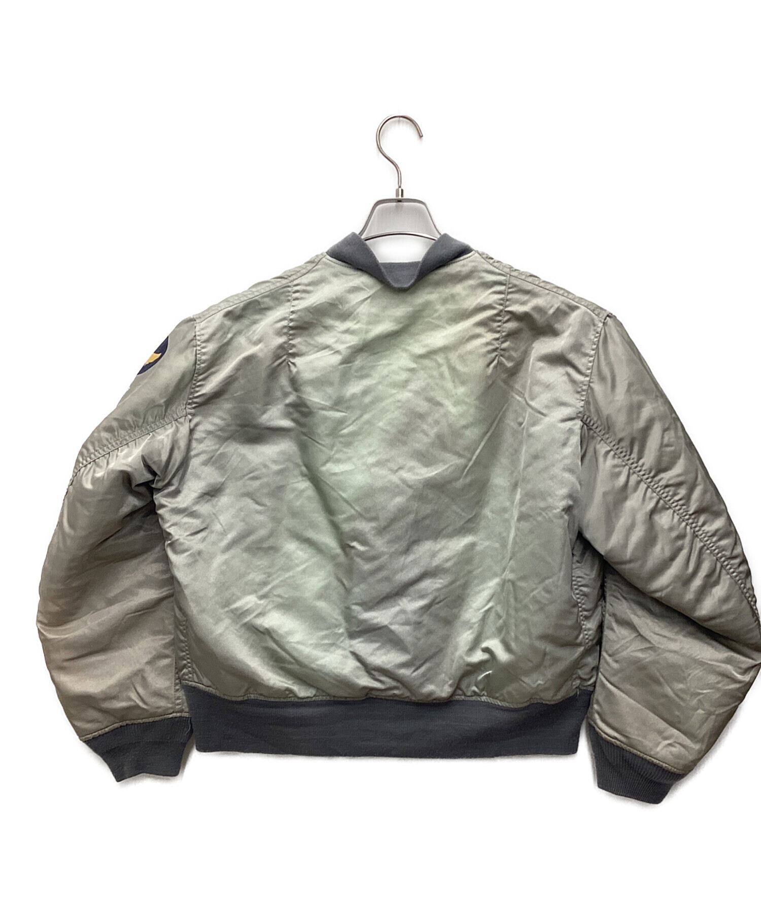 U.S. ARMY フライトジャケット グレー 中古・古着通販】US ARMY AF (ユーエスアーミー) フライトジャケット