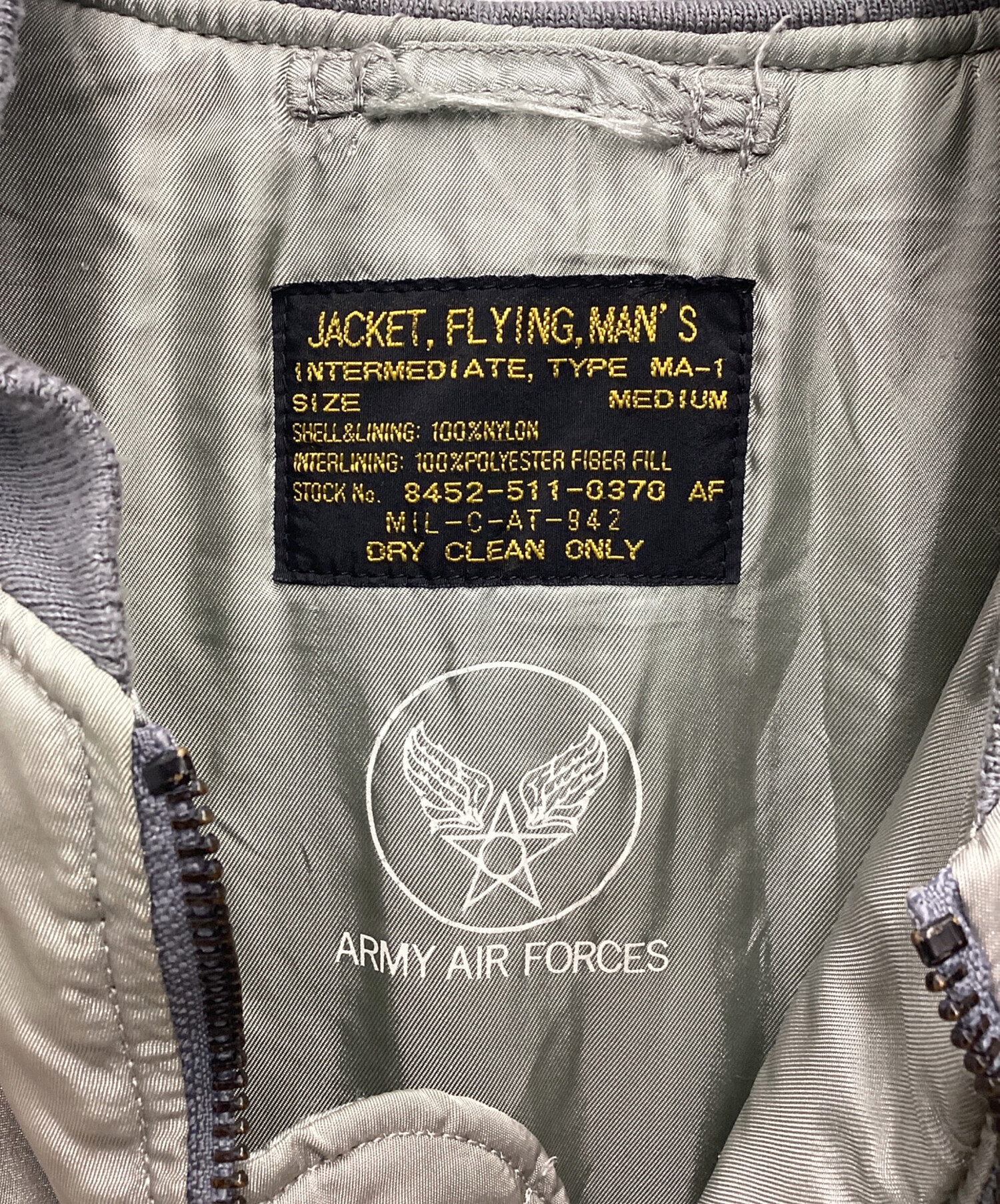 中古・古着通販】US ARMY AF (ユーエスアーミー) フライトジャケット