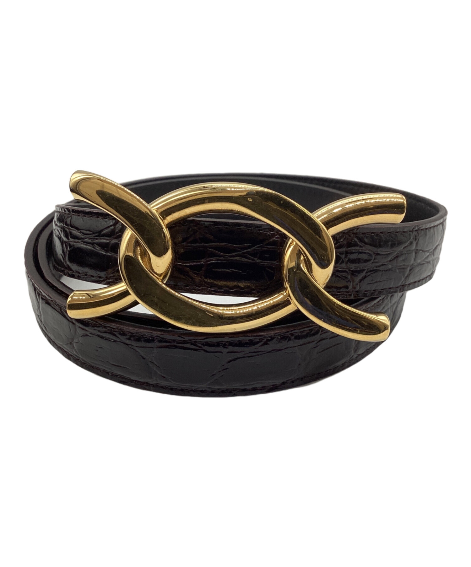 Saint Laurent paris ベルト レザー エディ ダークウェア Saint