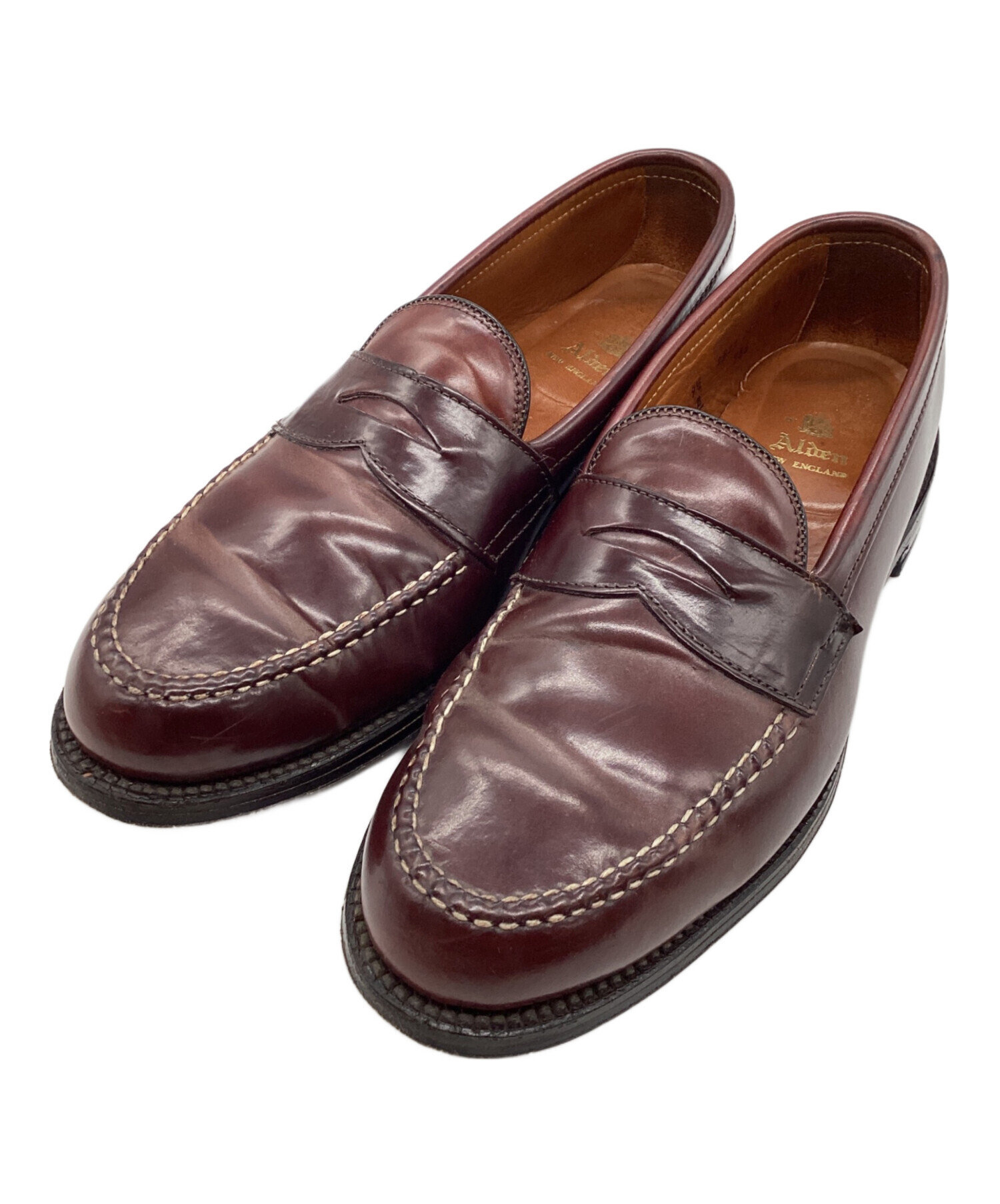 中古・古着通販】ALDEN (オールデン) コインローファー ブラウン 