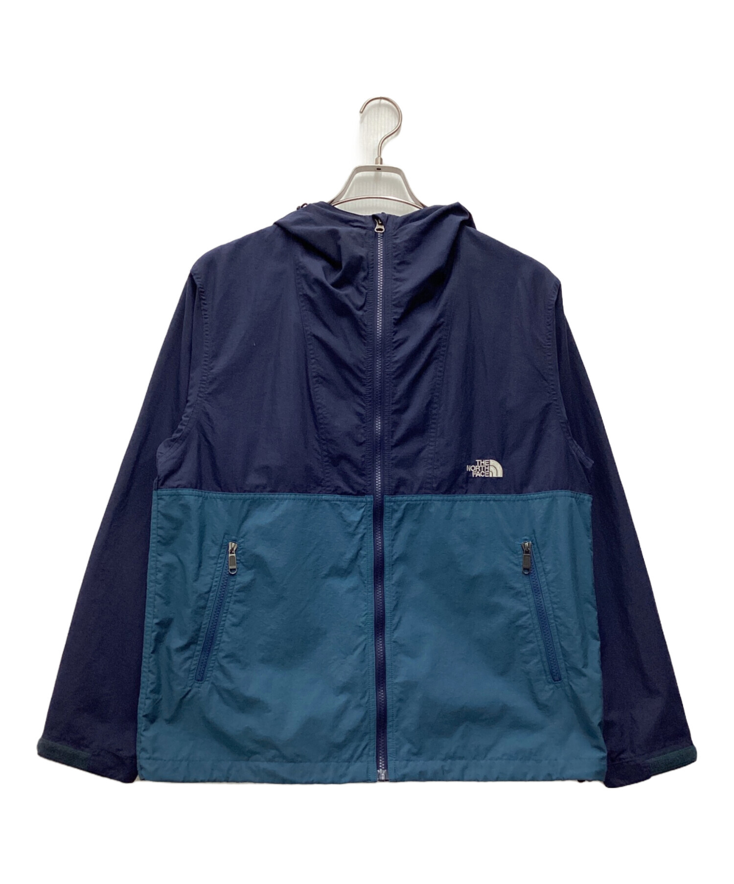 【THE NORTH FACE】GORETEXコンパクトジャケット　ネイビー 中古・古着通販】THE NORTH FACE (ザ ノース フェイス) コンパクト