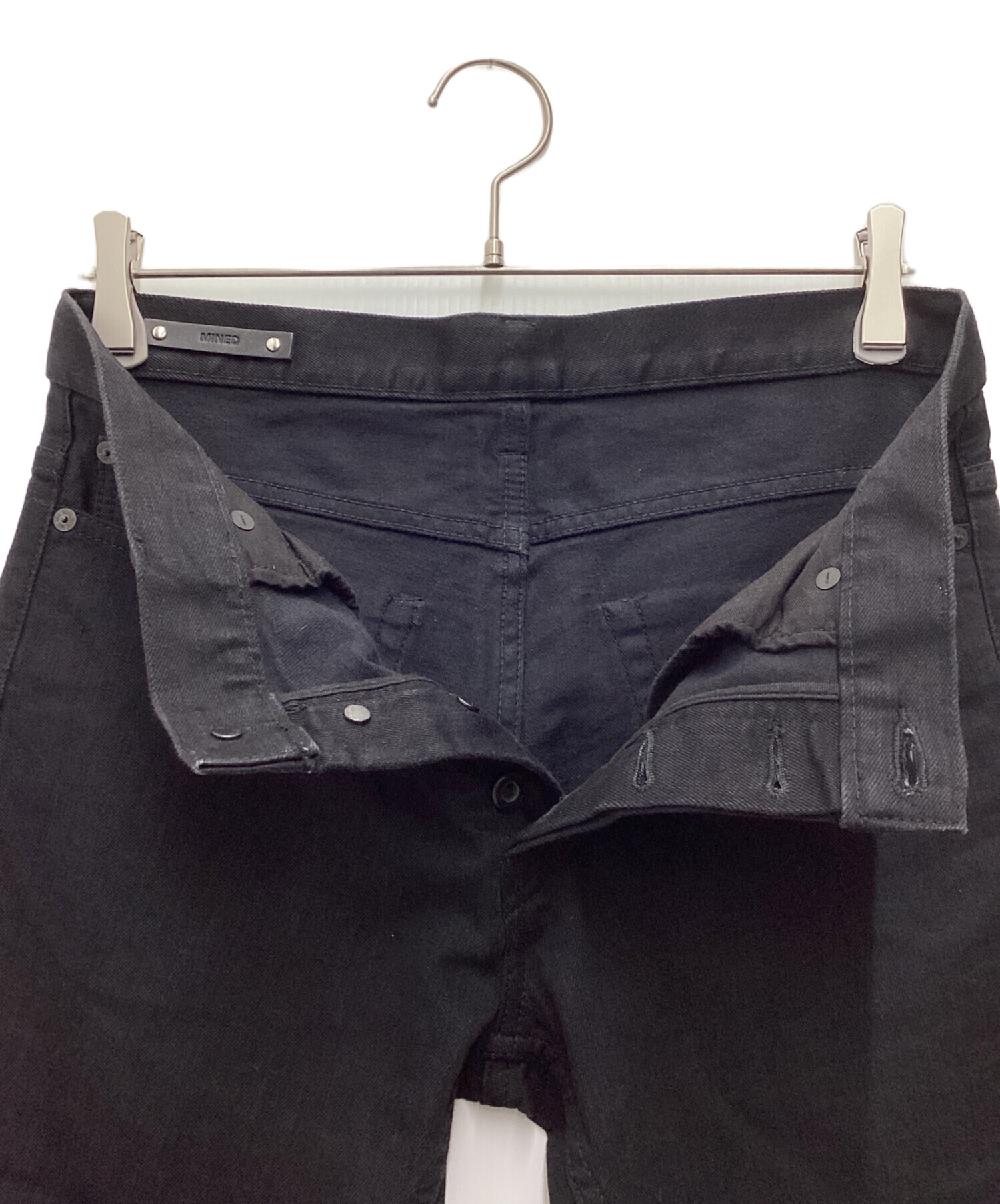 定価38500円 MINEDENIM ハンドメイド 岡山　スキニーブラックデニム MINEDENIM（マインデニム） 【公式・正規取扱】マインデニム MINEDENIM