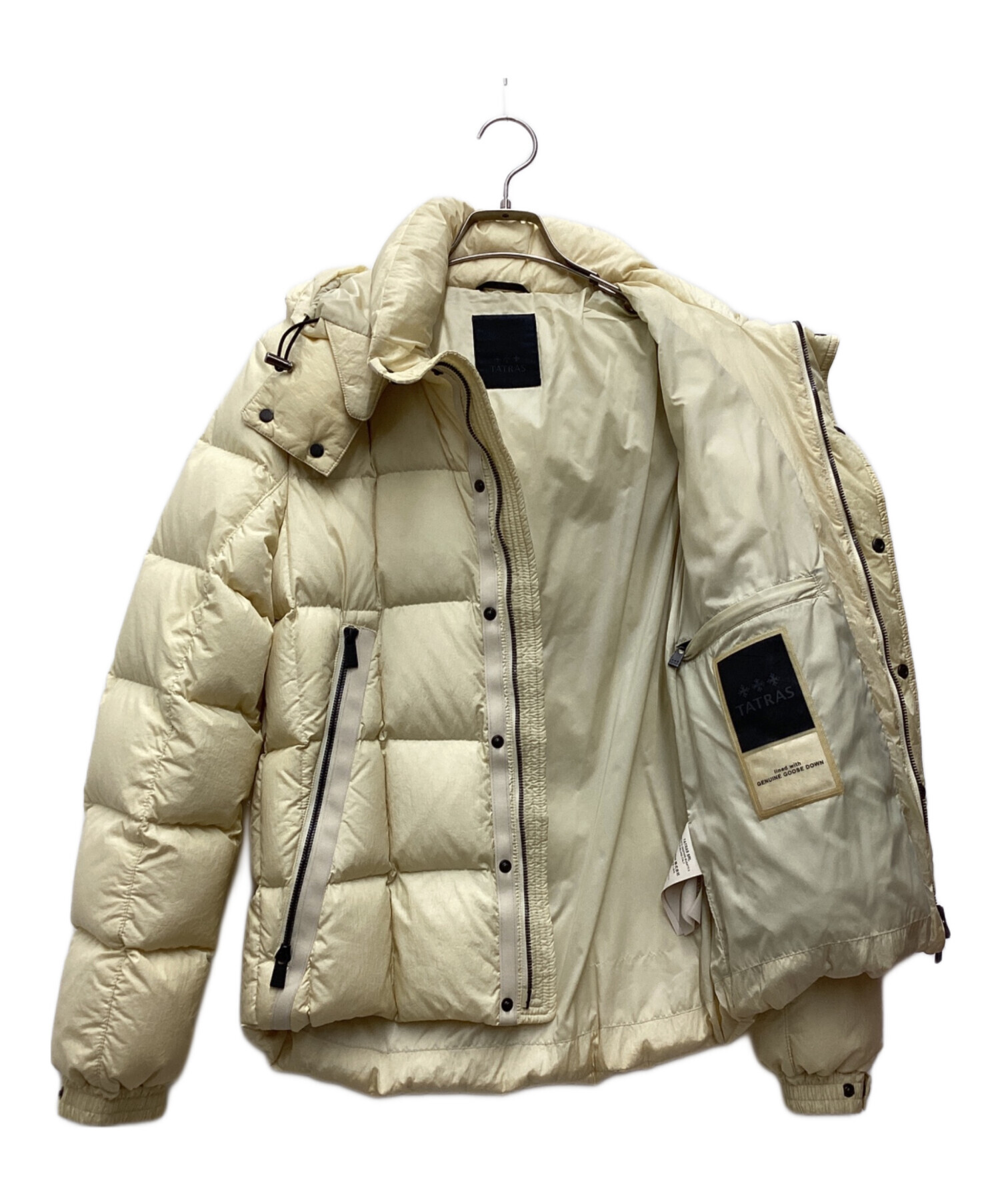 中古・古着通販】TATRAS (タトラス) BOESIOダウンジャケット カーキ 