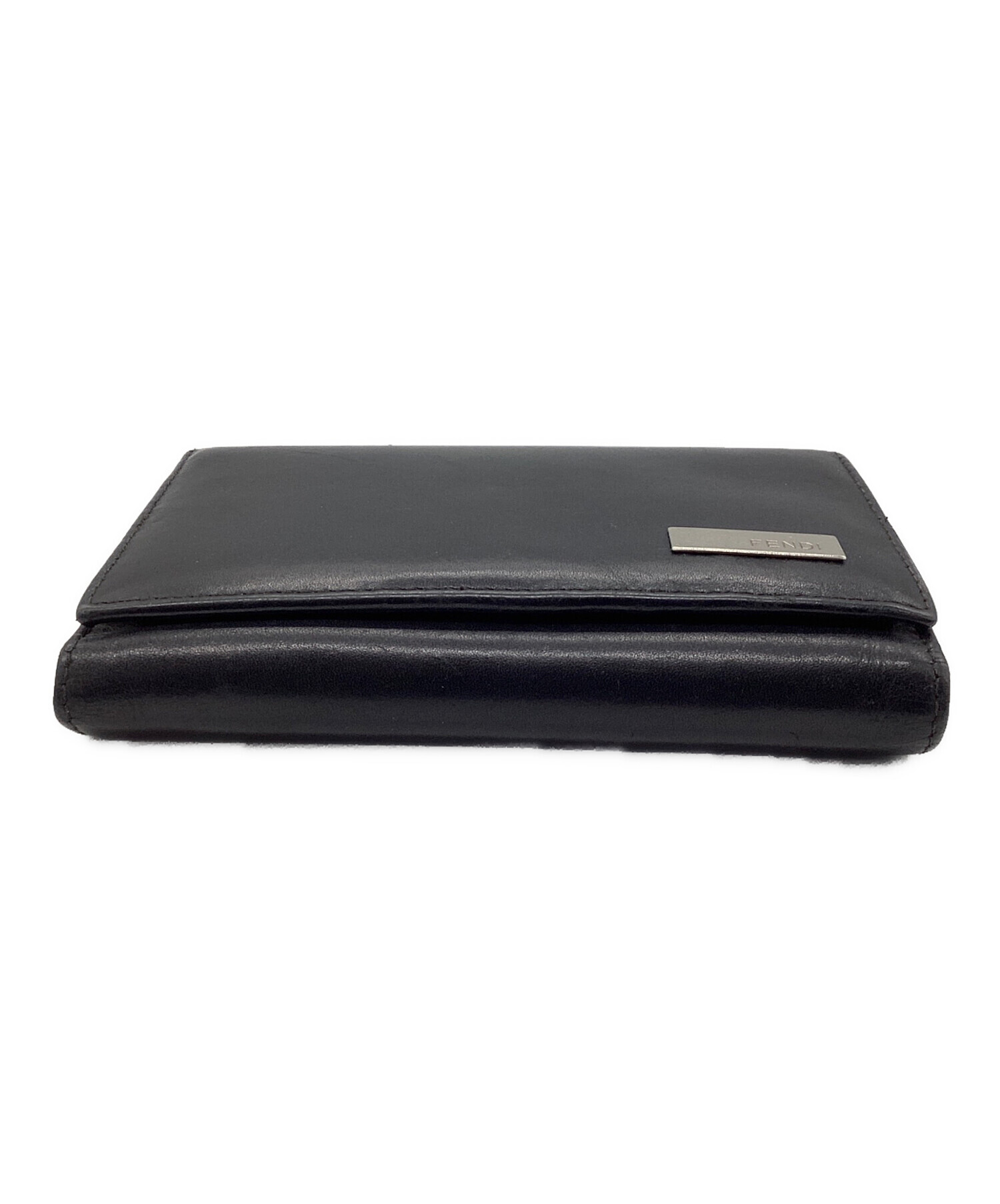 FENDI フェンディ 財布・ケース  黒 【古着】【中古】【送料無料】 FENDI - FENDI フェンディ 財布・コインケース 黒 【古着】【中古