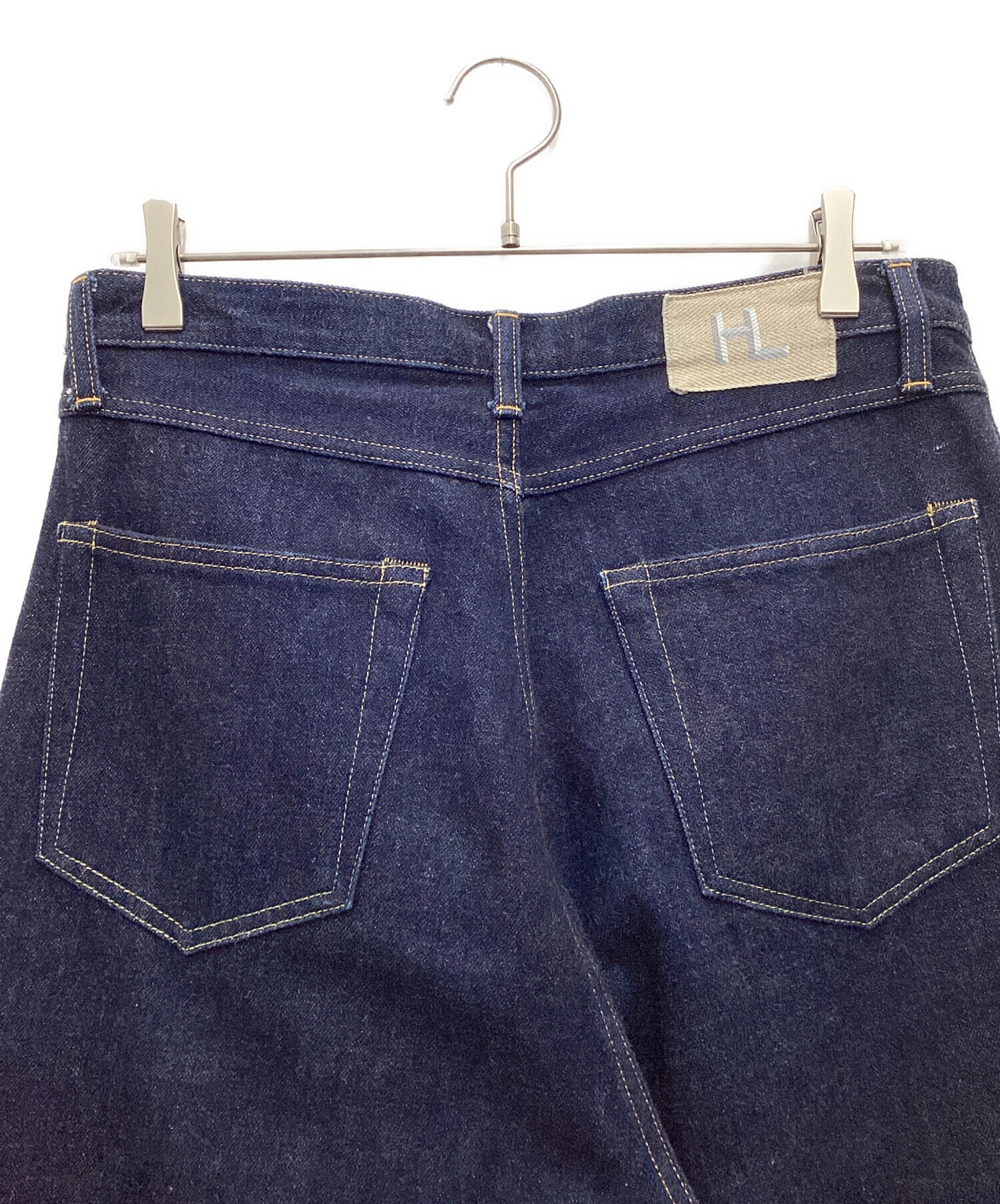 中古・古着通販】HERILL (ヘリル) 4PK デニムタックパンツ ネイビー