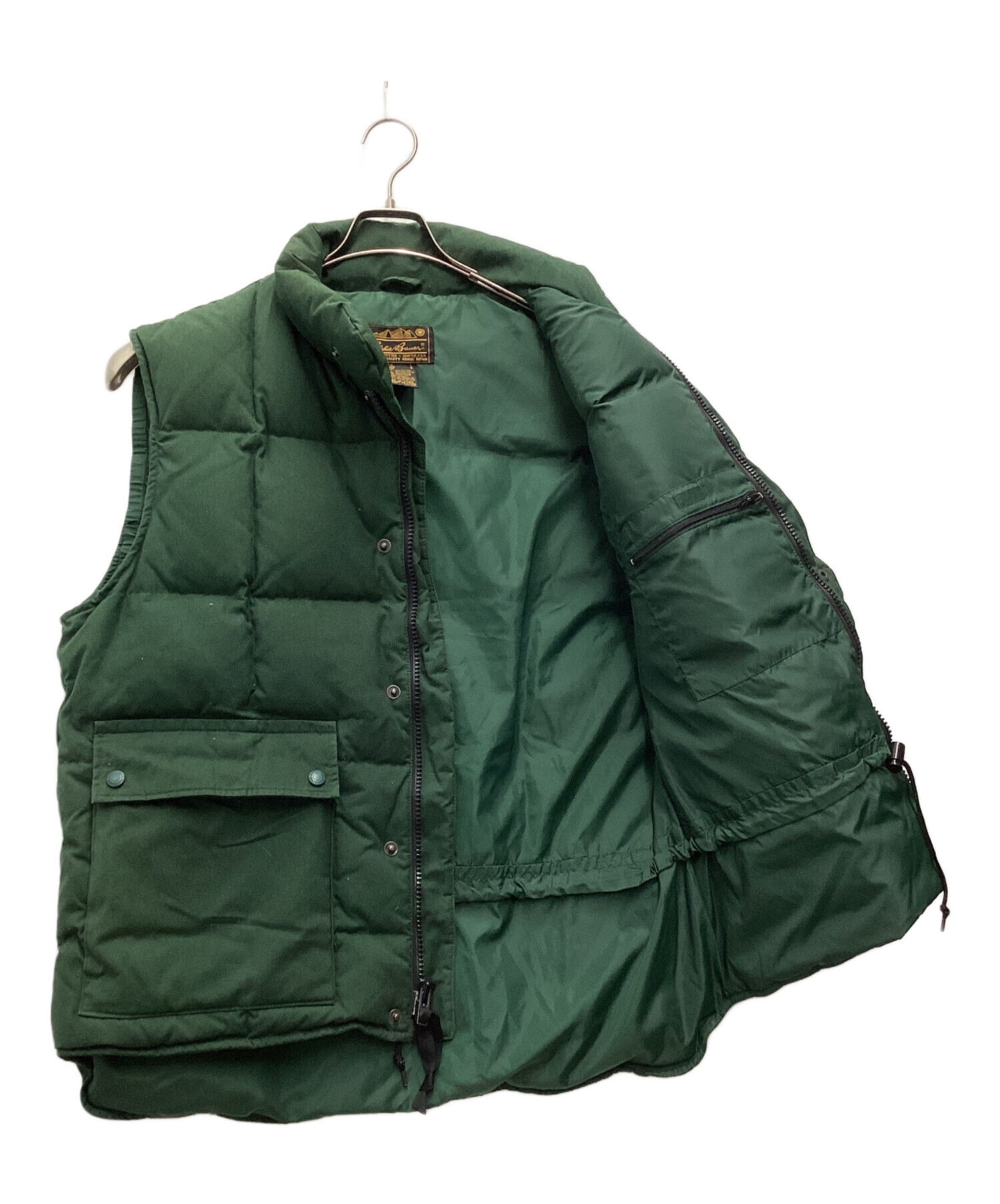 ビンテージ エディバウアー ダウンベスト Eddie Bauer 中古・古着通販】Eddie Bauer (エディーバウアー) ダウンベスト 90s