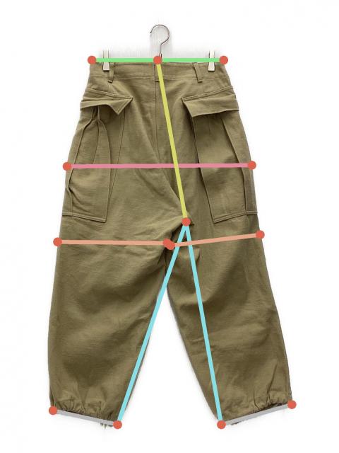 中古・古着通販】HERILL (ヘリル) Denim Cargopants ブラウン サイズ