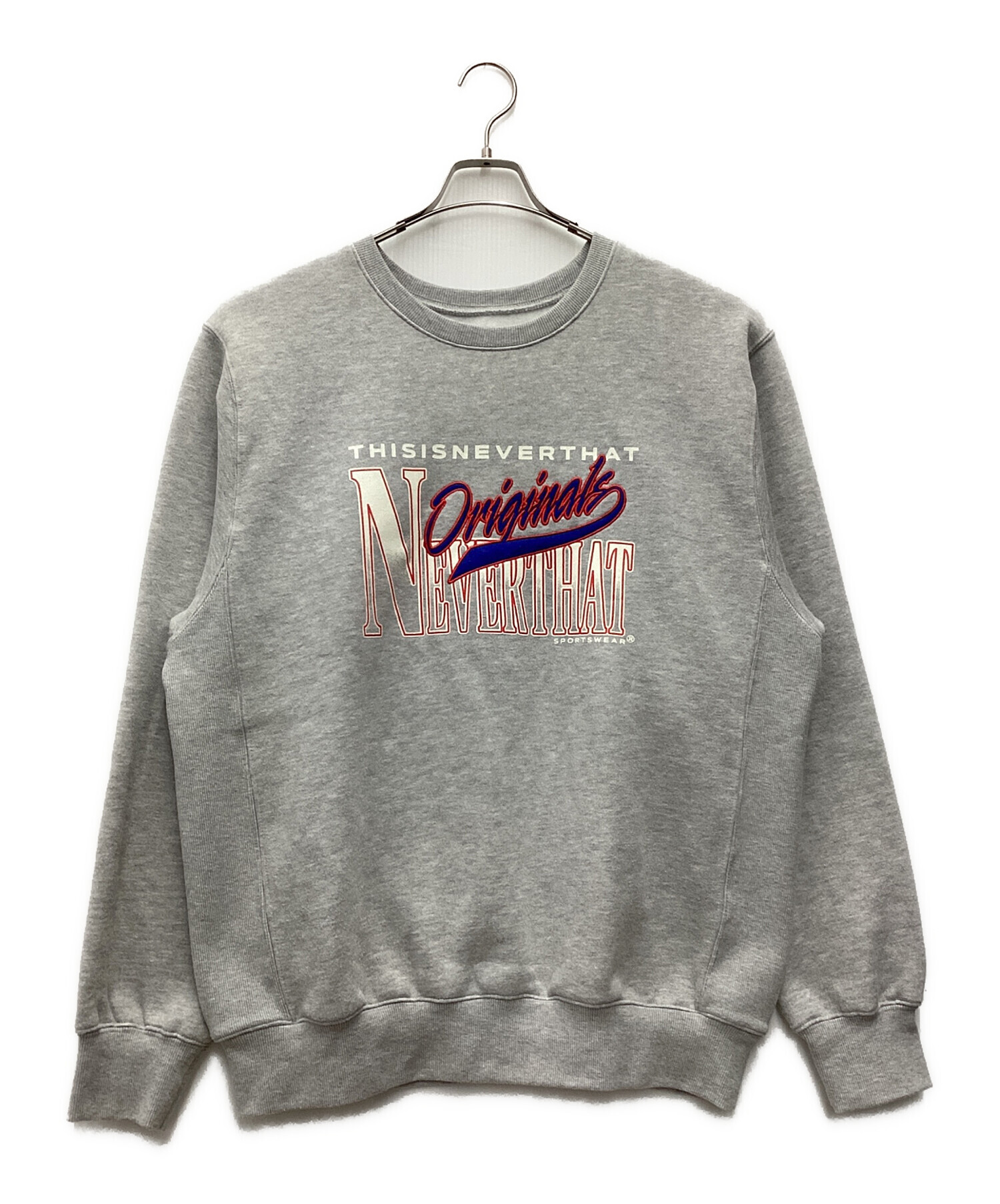 Djo スターロゴ スウェット S 未使用 ※5月末処分 中古・古着通販】thisisneverthat (ディスイズネバーザット) クルー