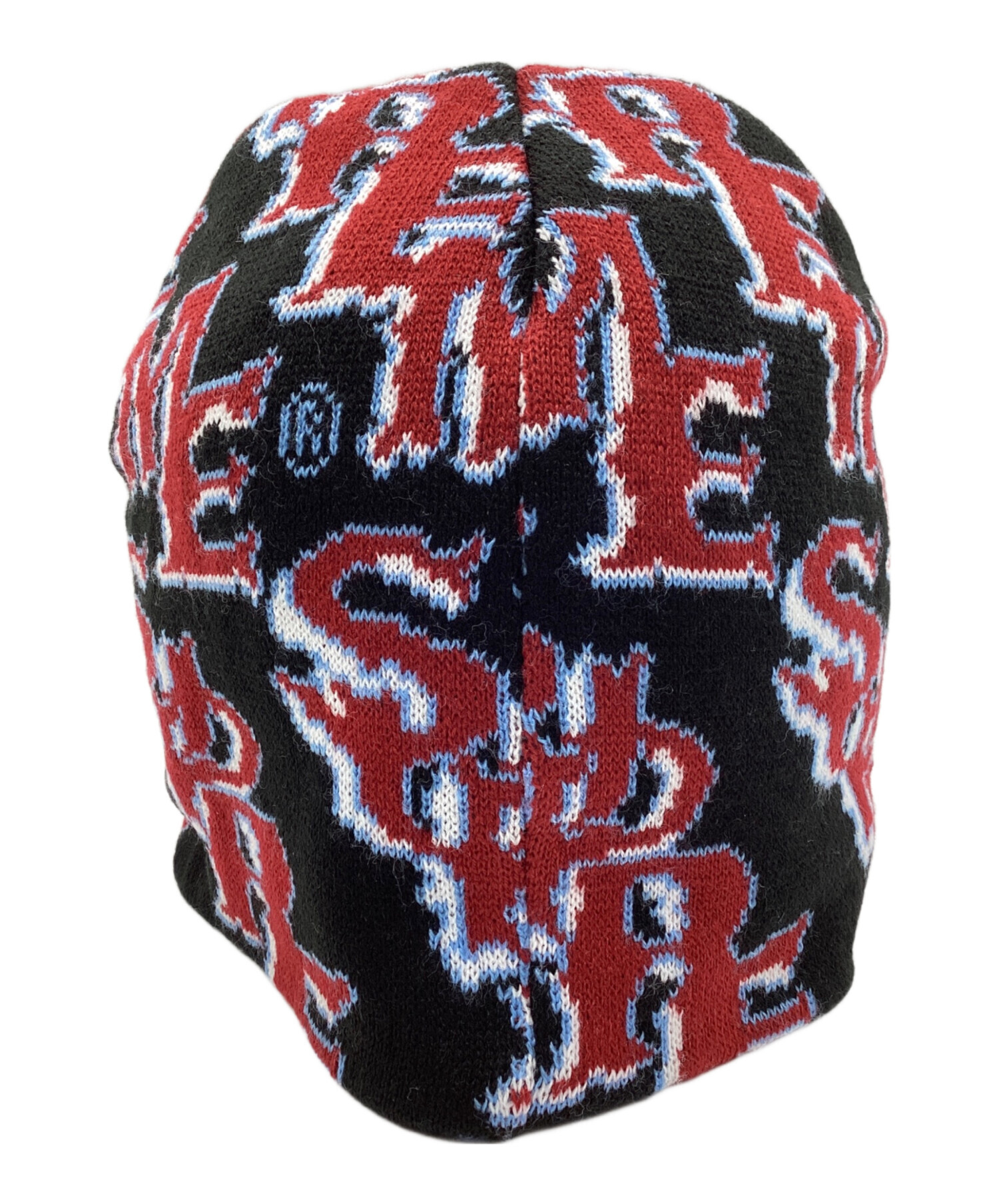 【レア】Supreme 幾何学模様 ニット帽 中古・古着通販】Supreme (シュプリーム) ニット帽 Stanted Gothic