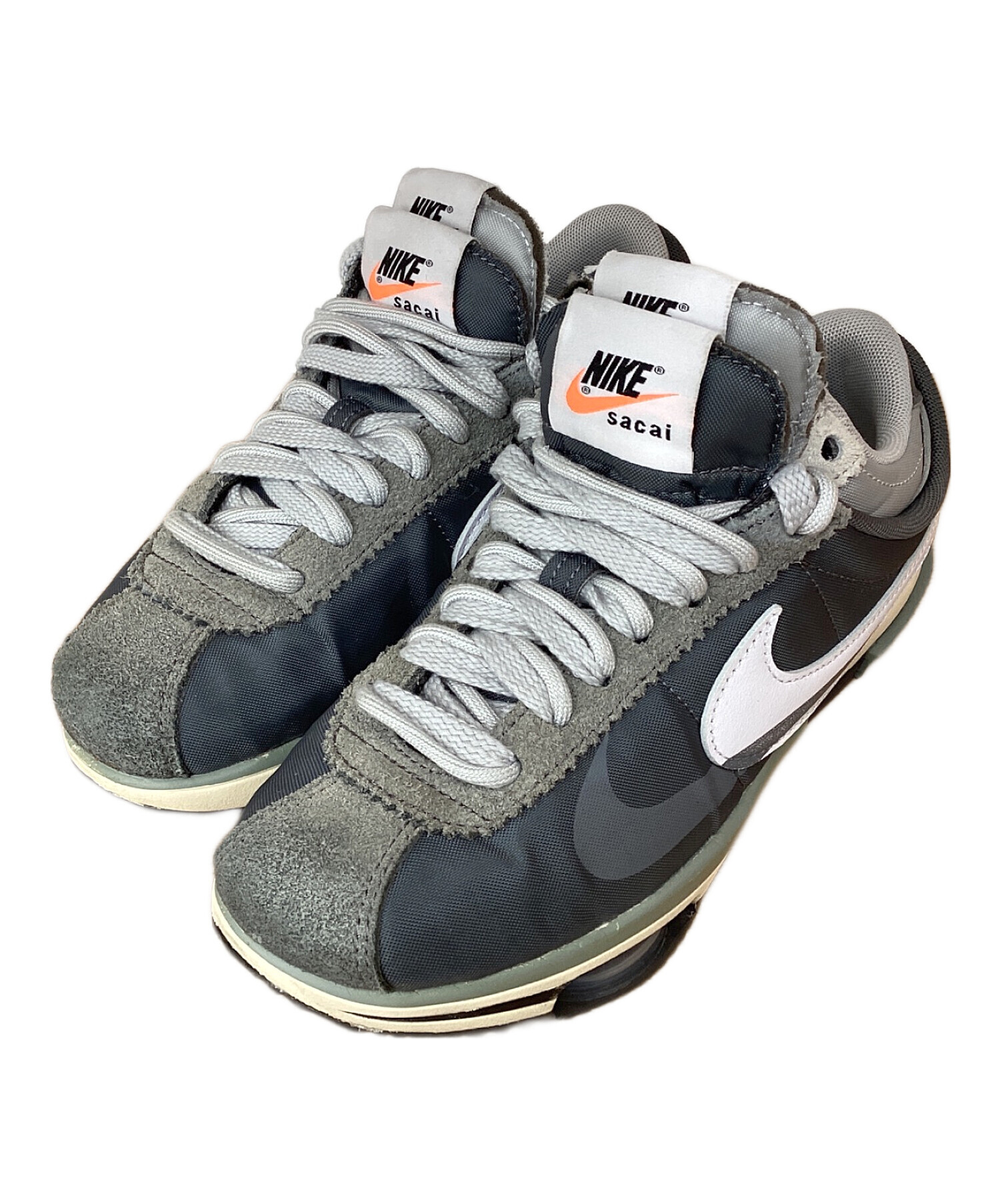 中古・古着通販】NIKE (ナイキ) sacai (サカイ) Zoom Cortez グレー 